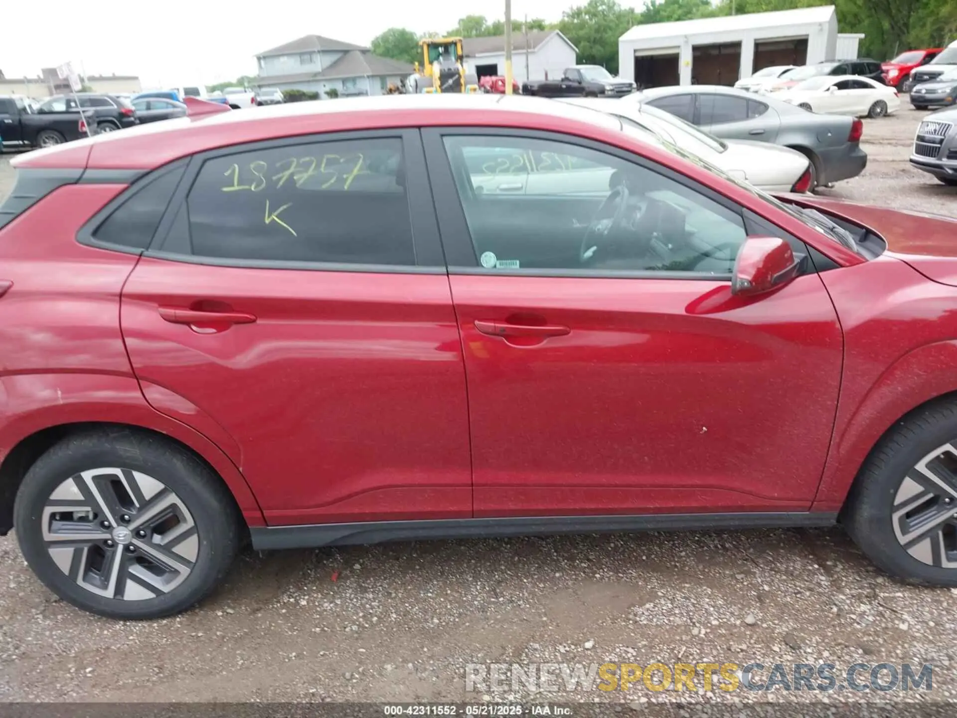 13 Photograph of a damaged car KM8K23AG4PU187757 HYUNDAI KONA ELECTRIC 2023