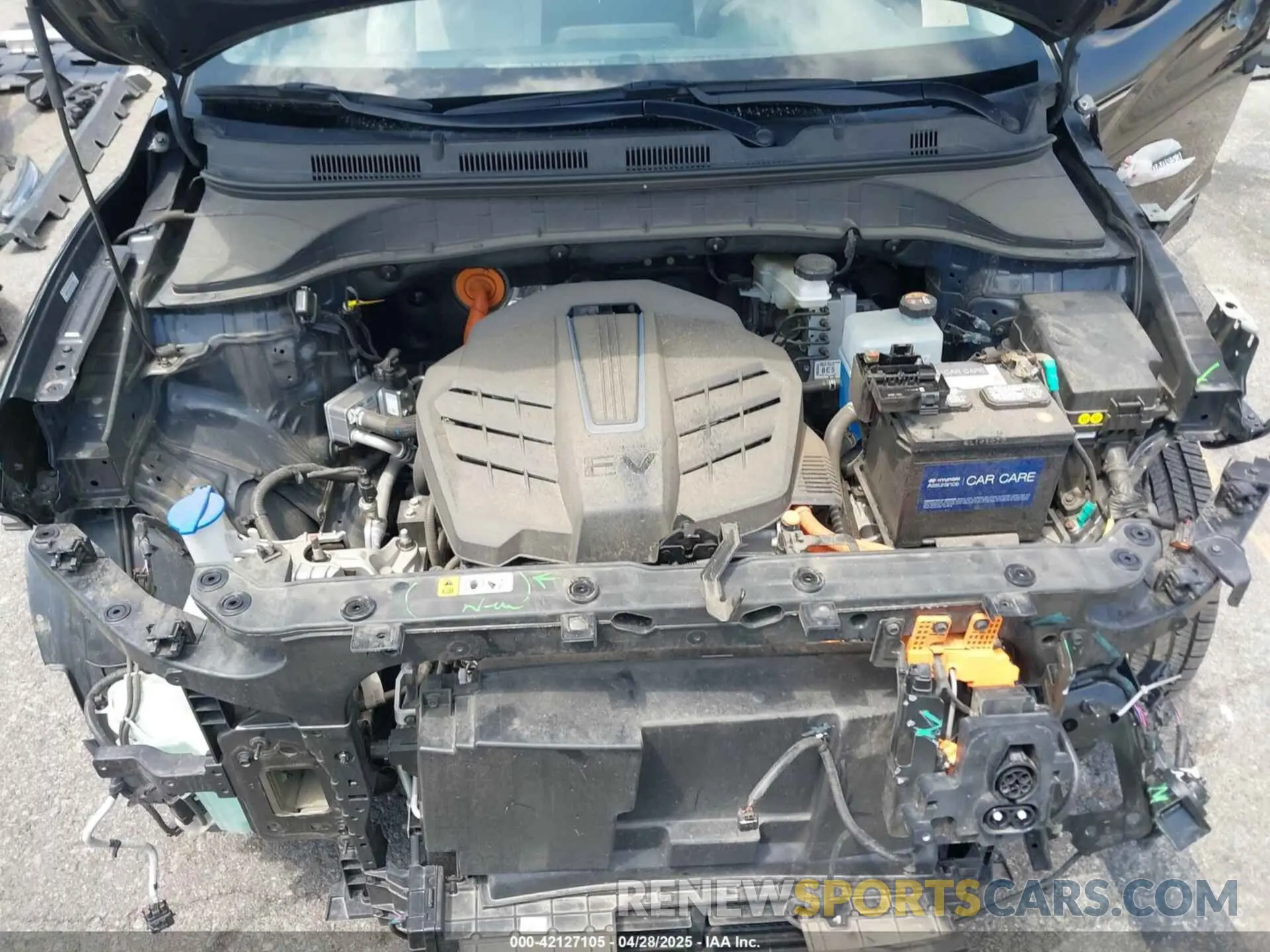 10 Photograph of a damaged car KM8K23AG5PU166898 HYUNDAI KONA ELECTRIC 2023