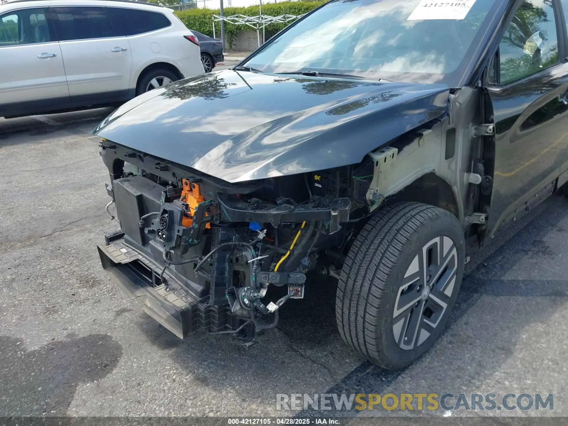 6 Photograph of a damaged car KM8K23AG5PU166898 HYUNDAI KONA ELECTRIC 2023