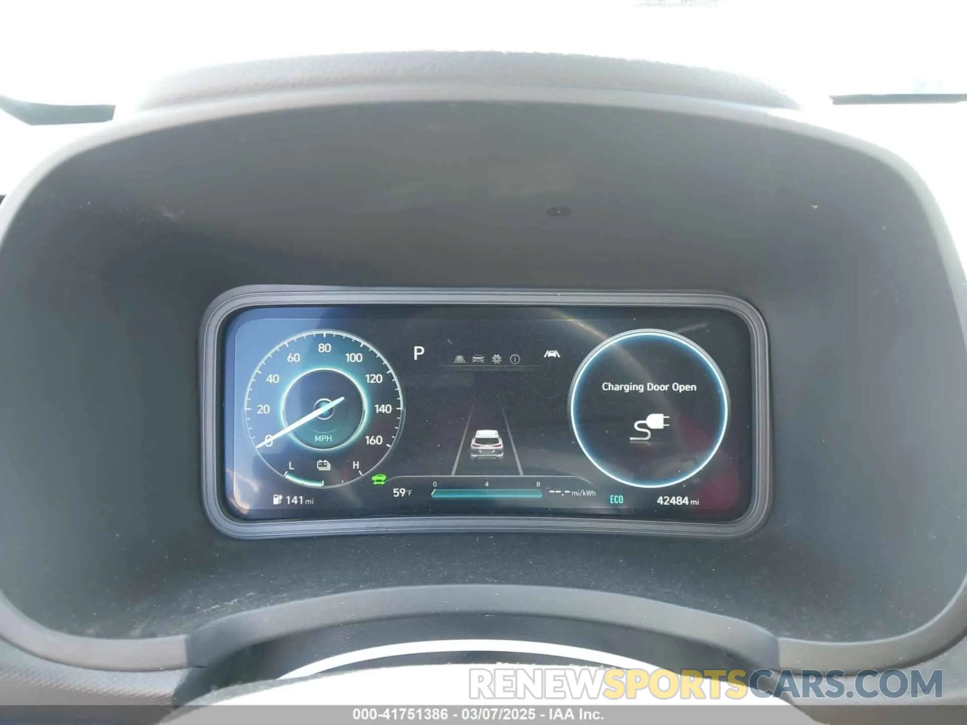 7 Photograph of a damaged car KM8K23AG5PU170837 HYUNDAI KONA ELECTRIC 2023