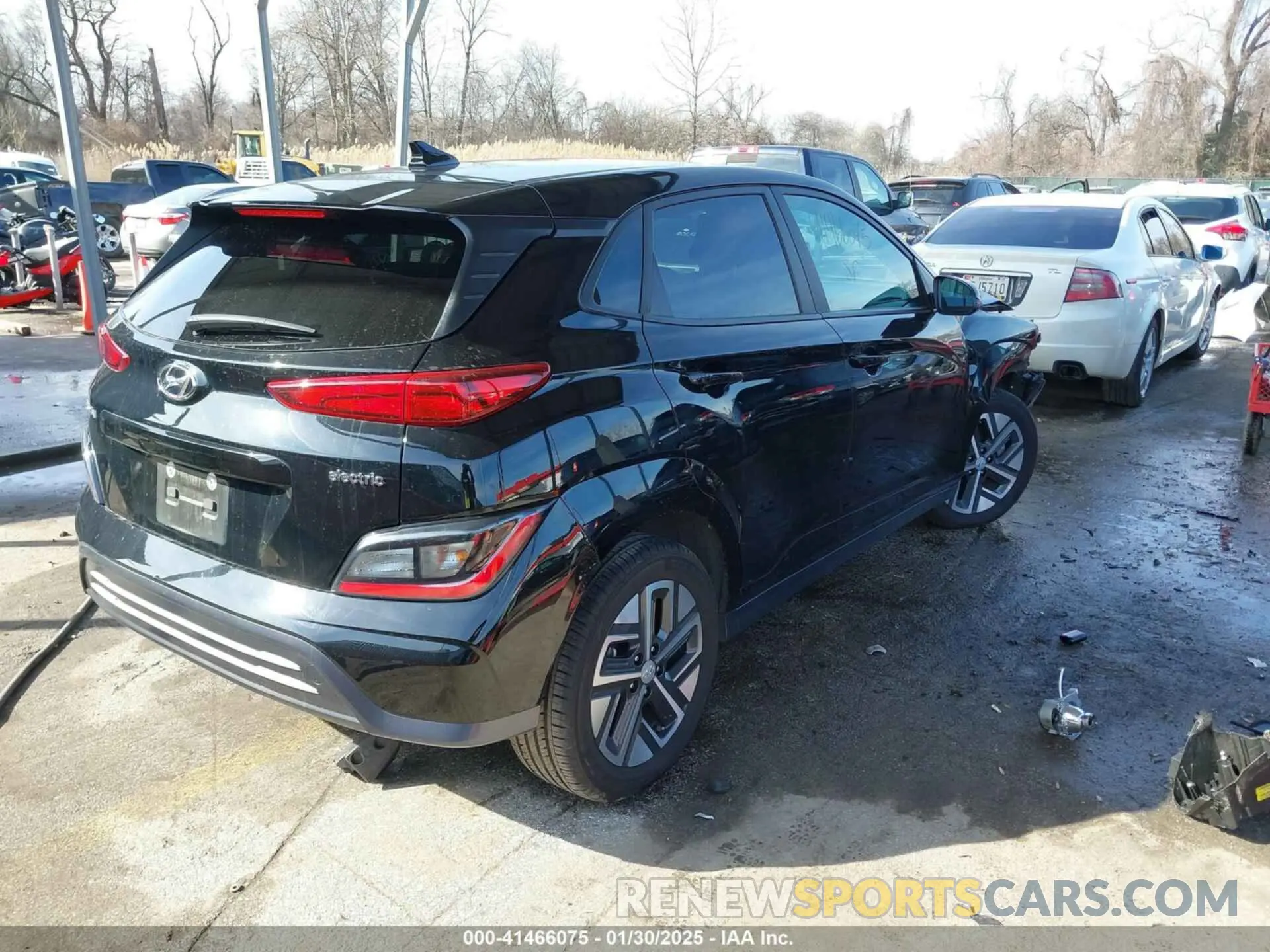 4 Photograph of a damaged car KM8K23AG6PU191048 HYUNDAI KONA ELECTRIC 2023