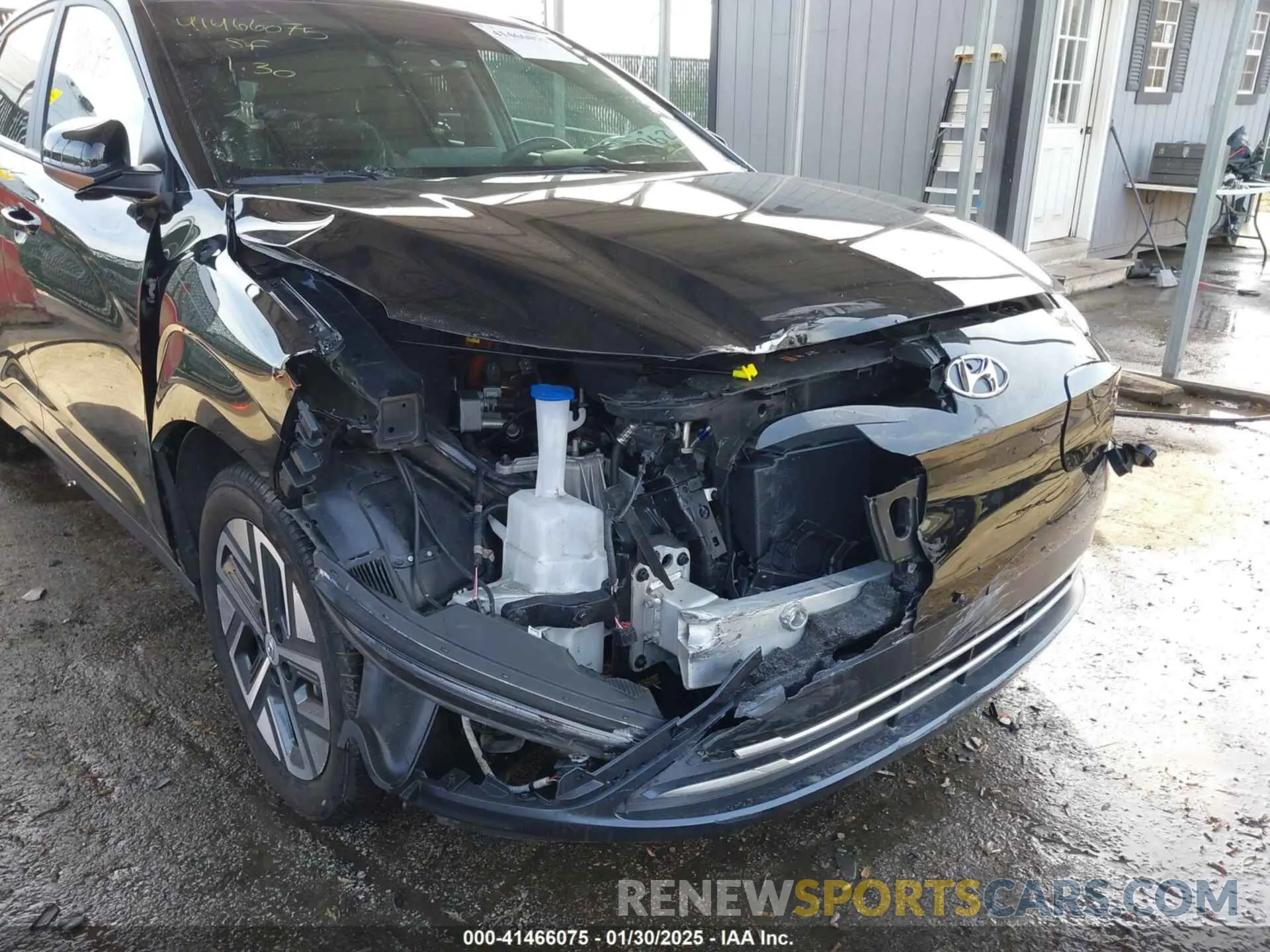 6 Photograph of a damaged car KM8K23AG6PU191048 HYUNDAI KONA ELECTRIC 2023