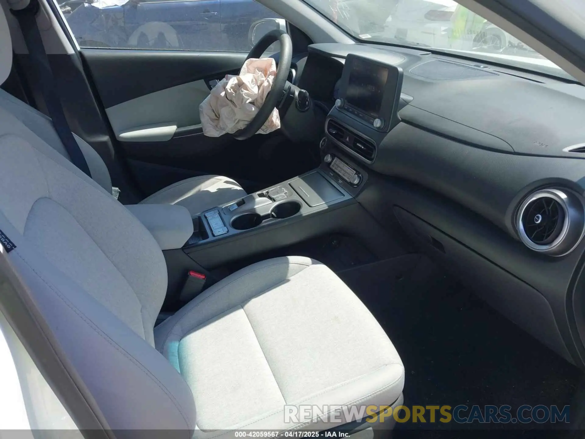 5 Photograph of a damaged car KM8K23AG7PU190457 HYUNDAI KONA ELECTRIC 2023