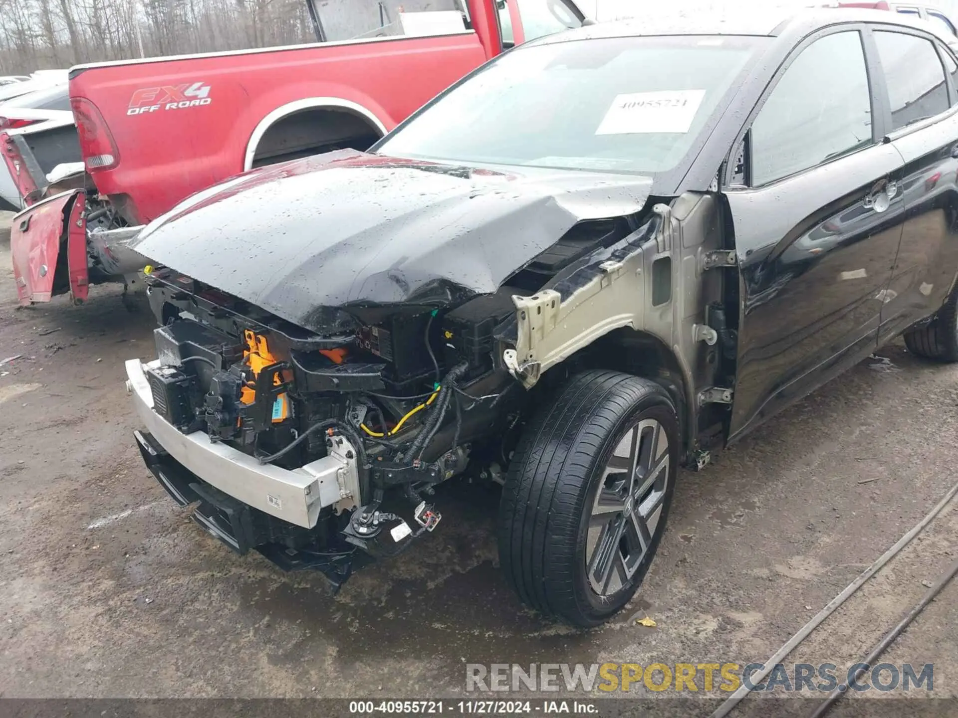 6 Photograph of a damaged car KM8K23AGXPU190971 HYUNDAI KONA ELECTRIC 2023