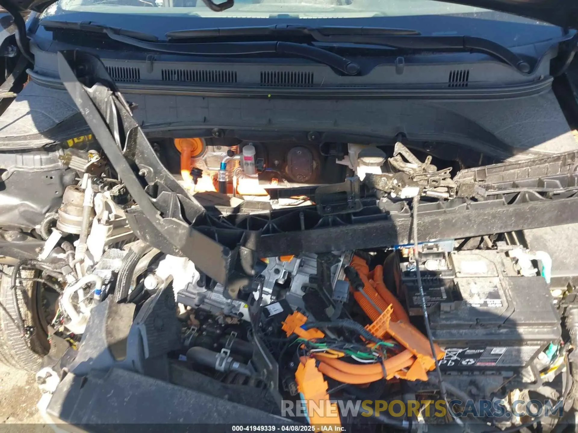 10 Photograph of a damaged car KM8K33AG0PU163484 HYUNDAI KONA ELECTRIC 2023
