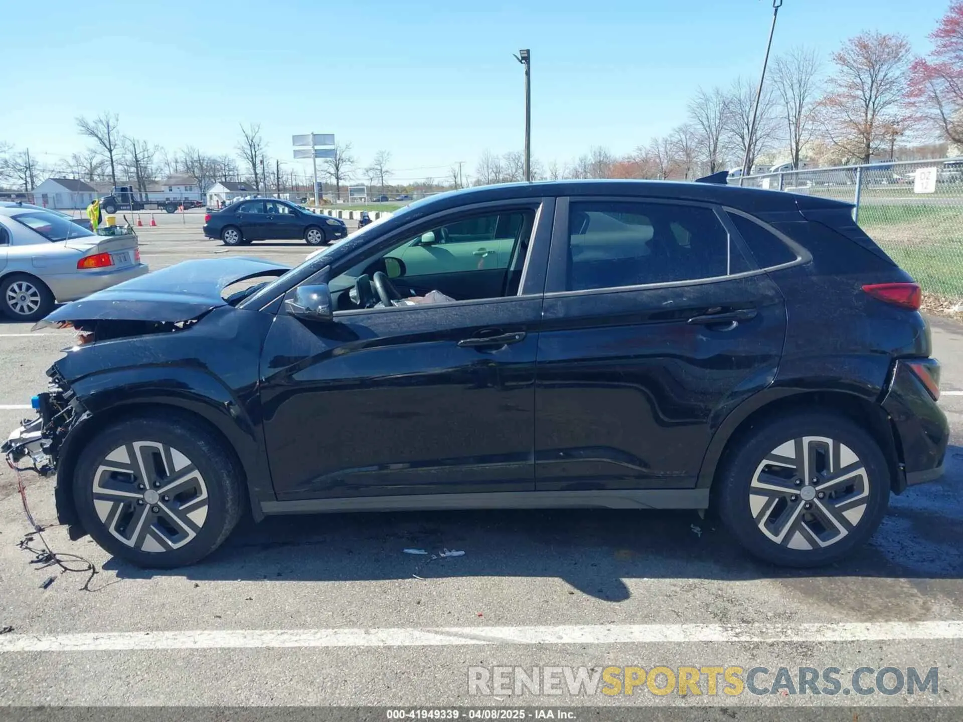 15 Photograph of a damaged car KM8K33AG0PU163484 HYUNDAI KONA ELECTRIC 2023