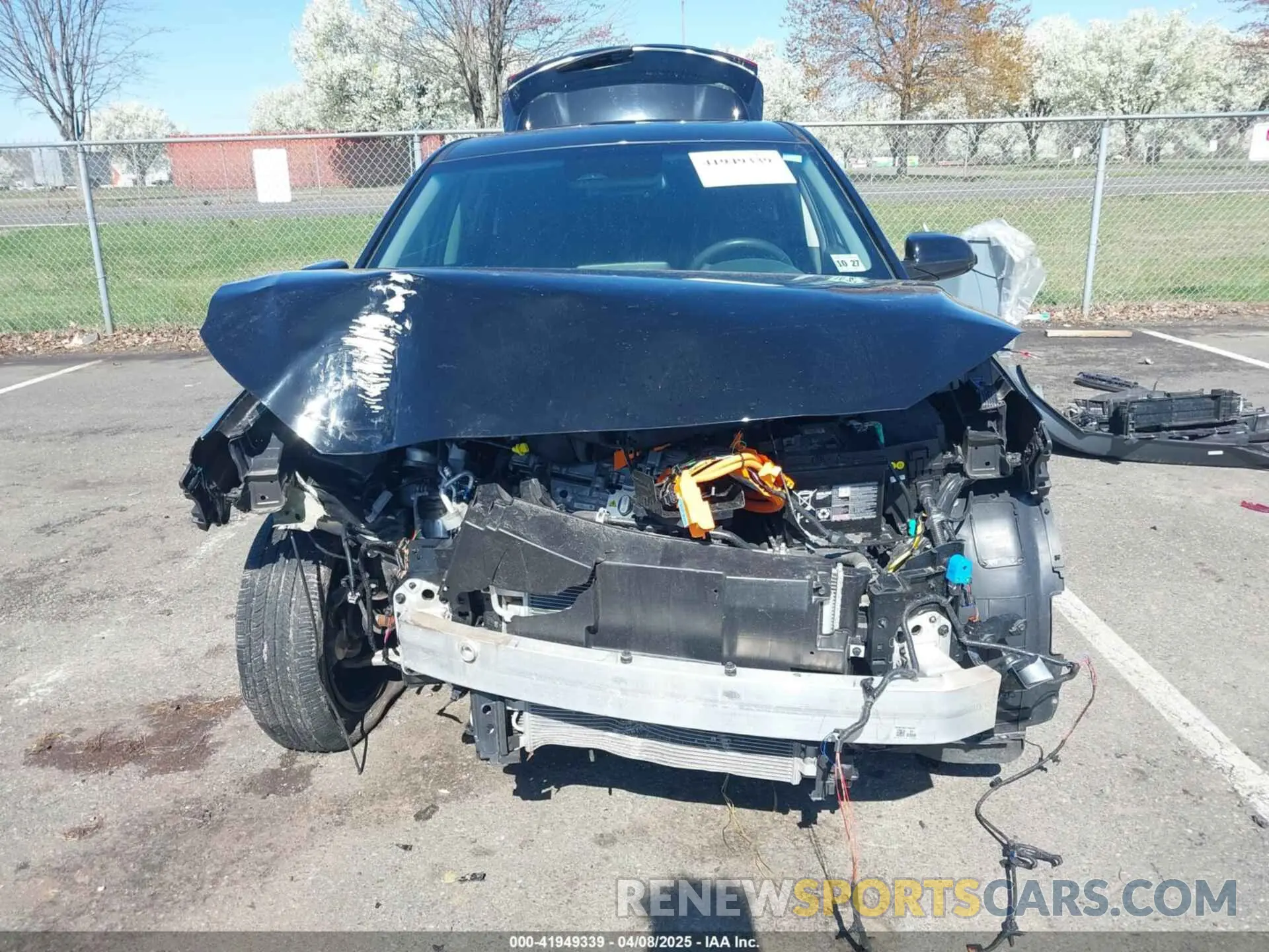 6 Photograph of a damaged car KM8K33AG0PU163484 HYUNDAI KONA ELECTRIC 2023