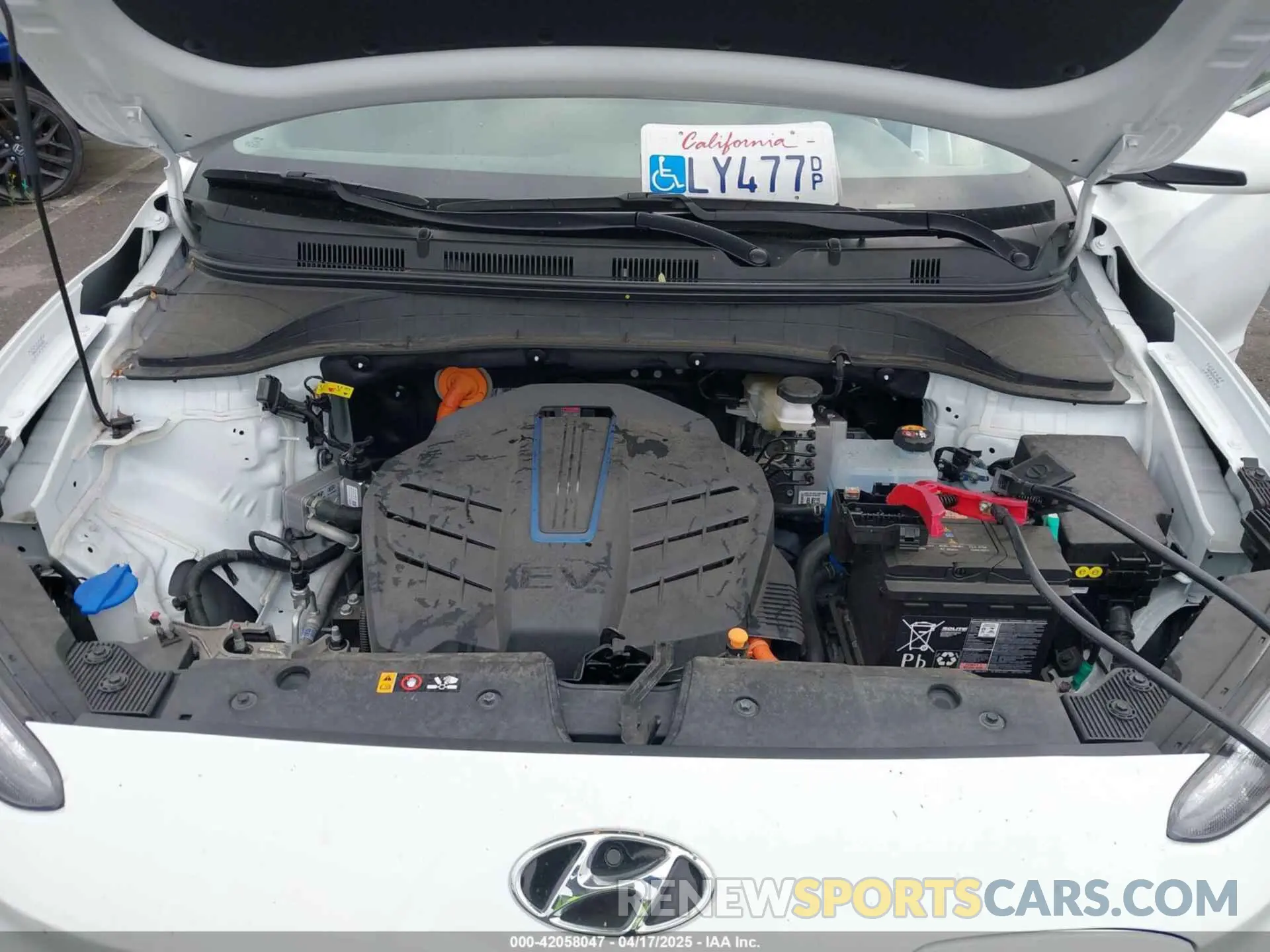 10 Photograph of a damaged car KM8K33AG5PU170804 HYUNDAI KONA ELECTRIC 2023