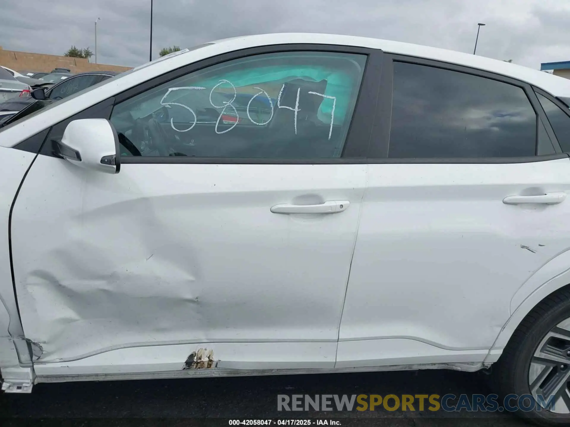 15 Photograph of a damaged car KM8K33AG5PU170804 HYUNDAI KONA ELECTRIC 2023