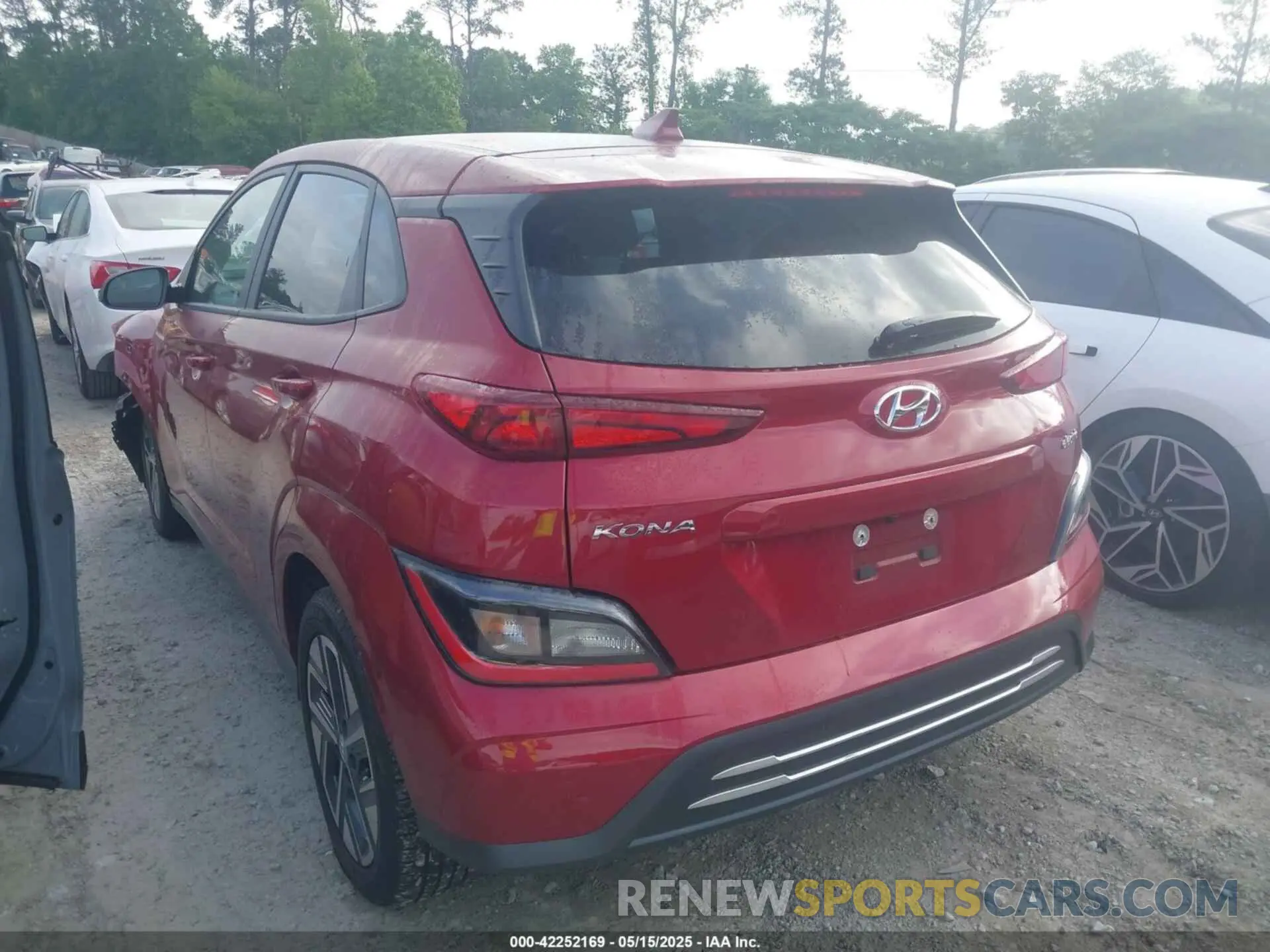 3 Photograph of a damaged car KM8K33AG6PU191550 HYUNDAI KONA ELECTRIC 2023