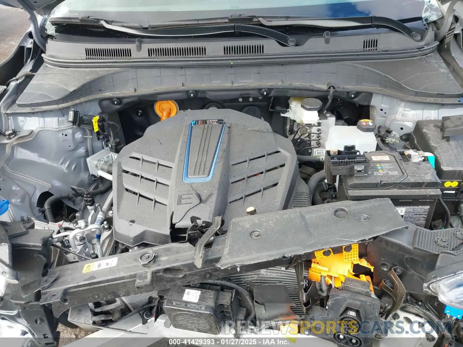 10 Photograph of a damaged car KM8K33AG8PU176452 HYUNDAI KONA ELECTRIC 2023