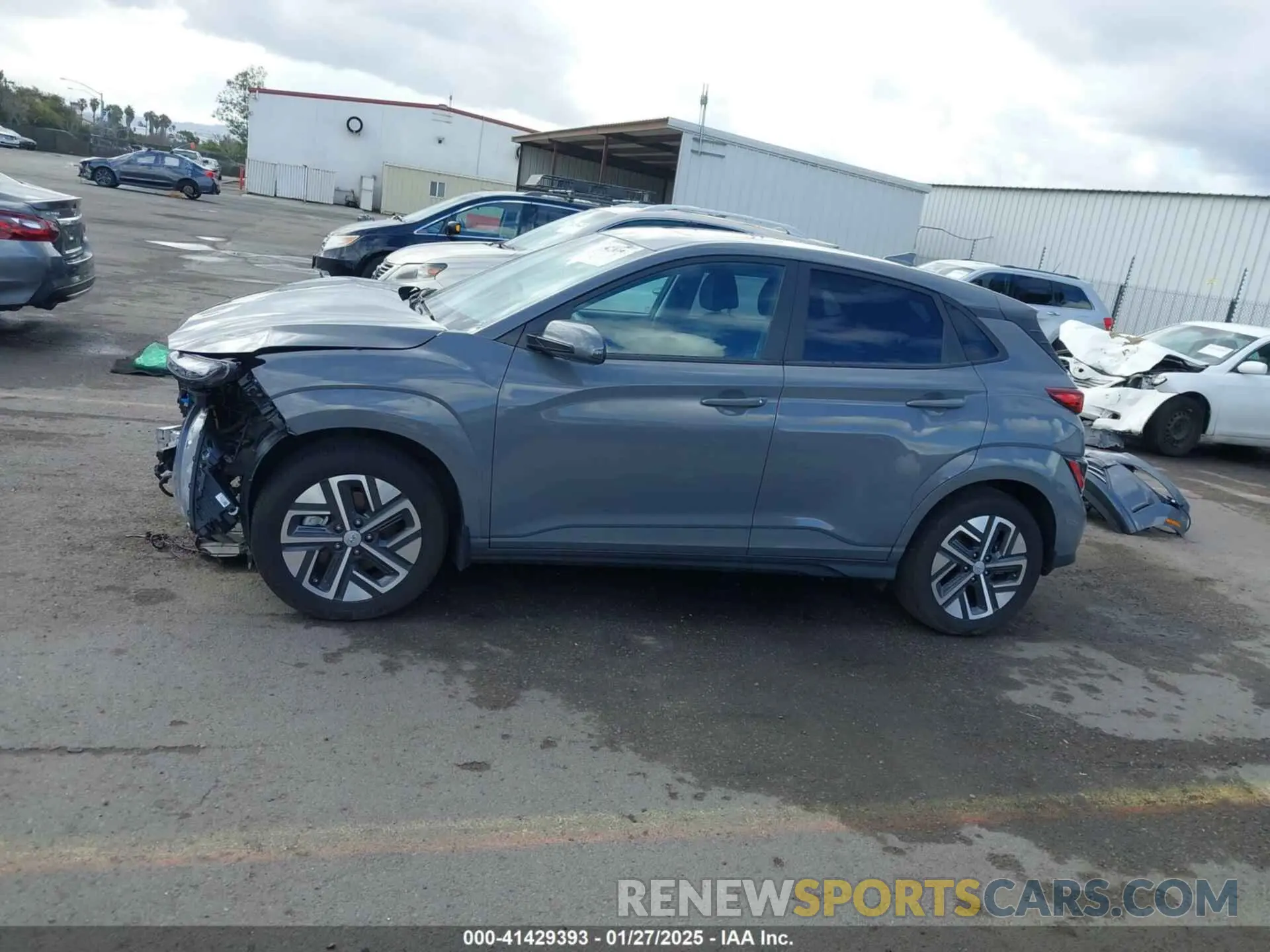 15 Photograph of a damaged car KM8K33AG8PU176452 HYUNDAI KONA ELECTRIC 2023