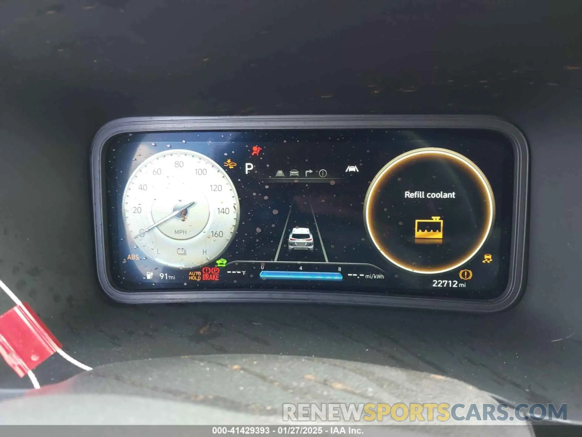 7 Photograph of a damaged car KM8K33AG8PU176452 HYUNDAI KONA ELECTRIC 2023