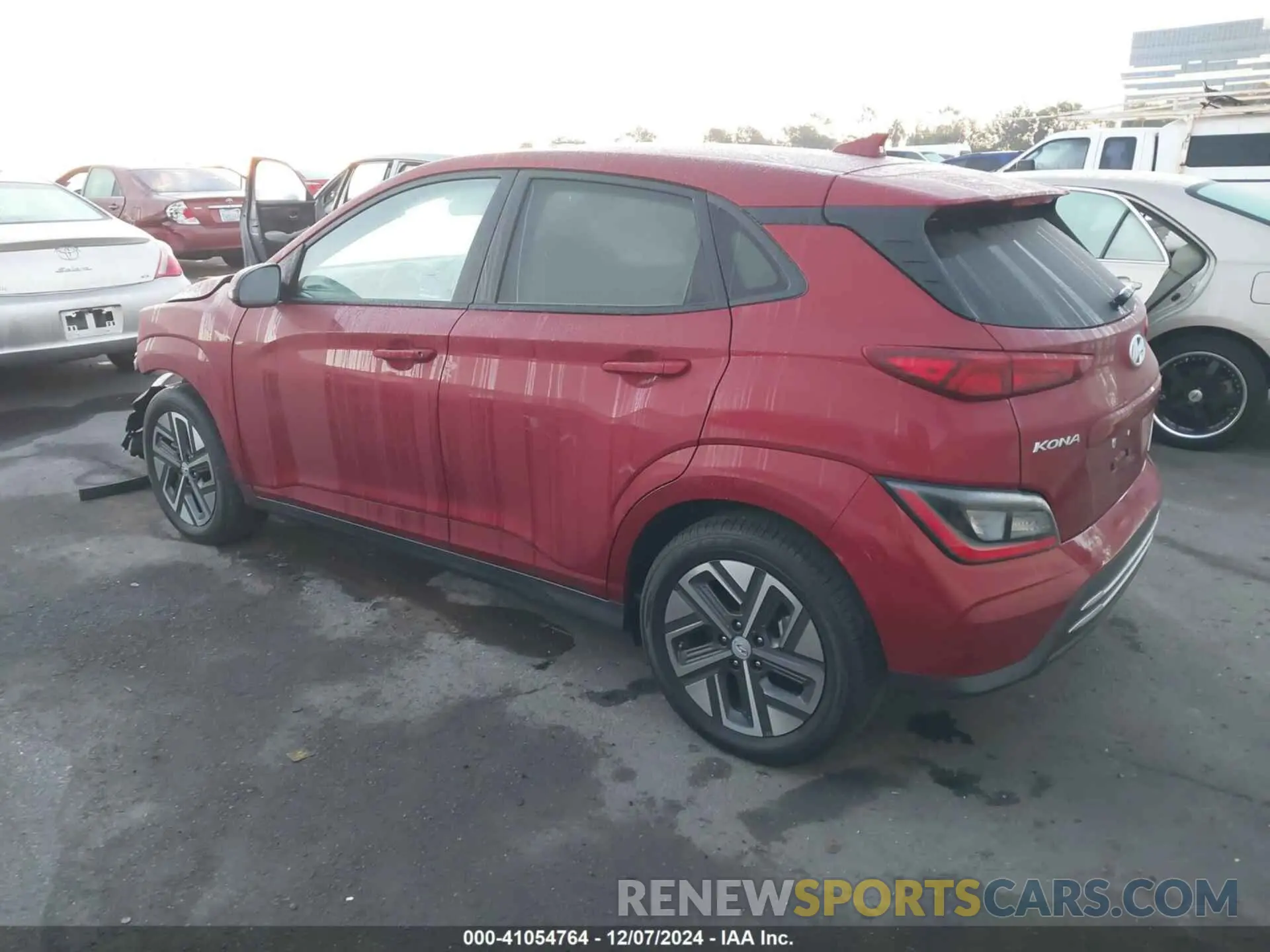 3 Photograph of a damaged car KM8K33AGXPU183659 HYUNDAI KONA ELECTRIC 2023