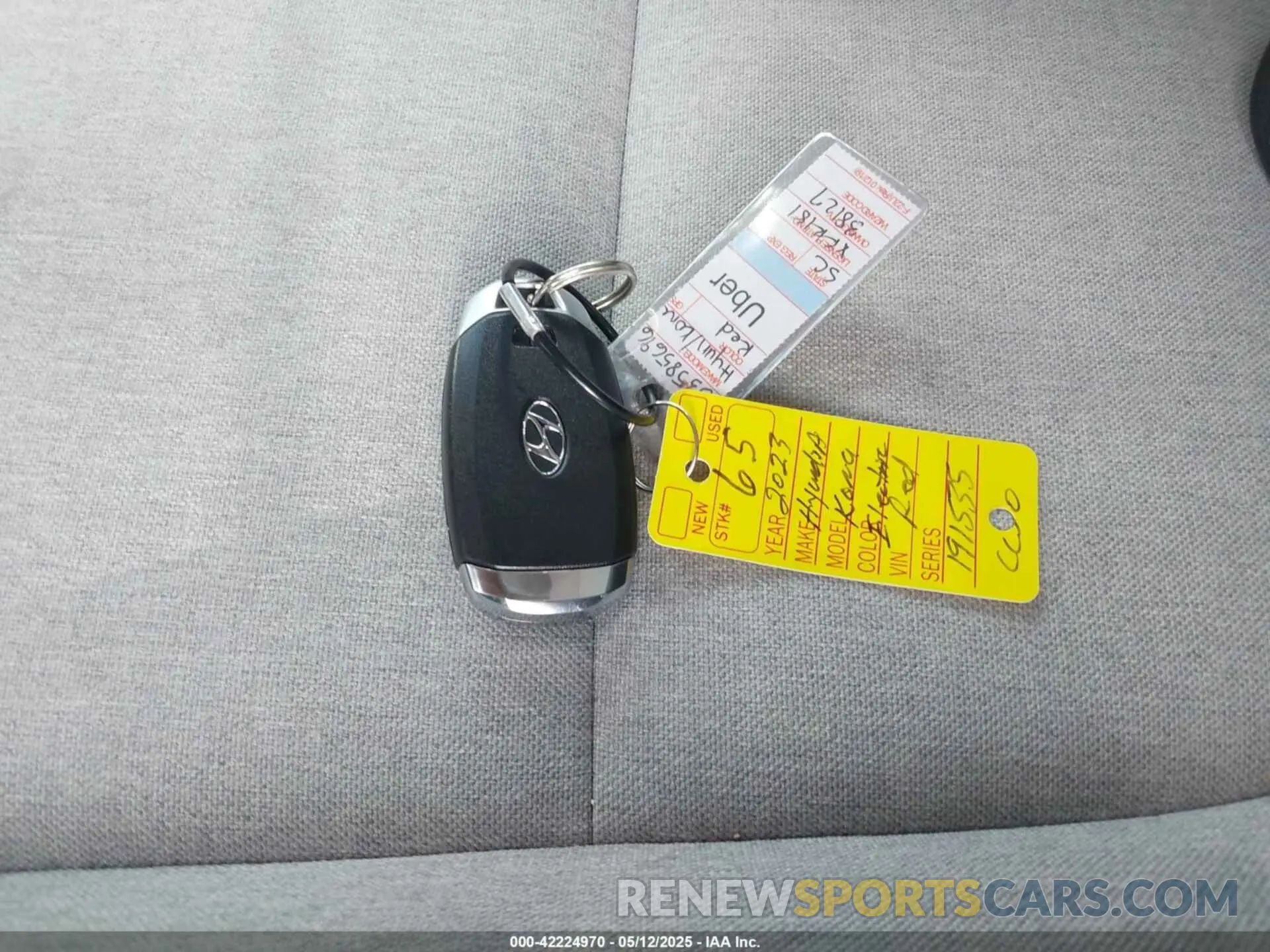 11 Photograph of a damaged car KM8K33AGXPU191535 HYUNDAI KONA ELECTRIC 2023