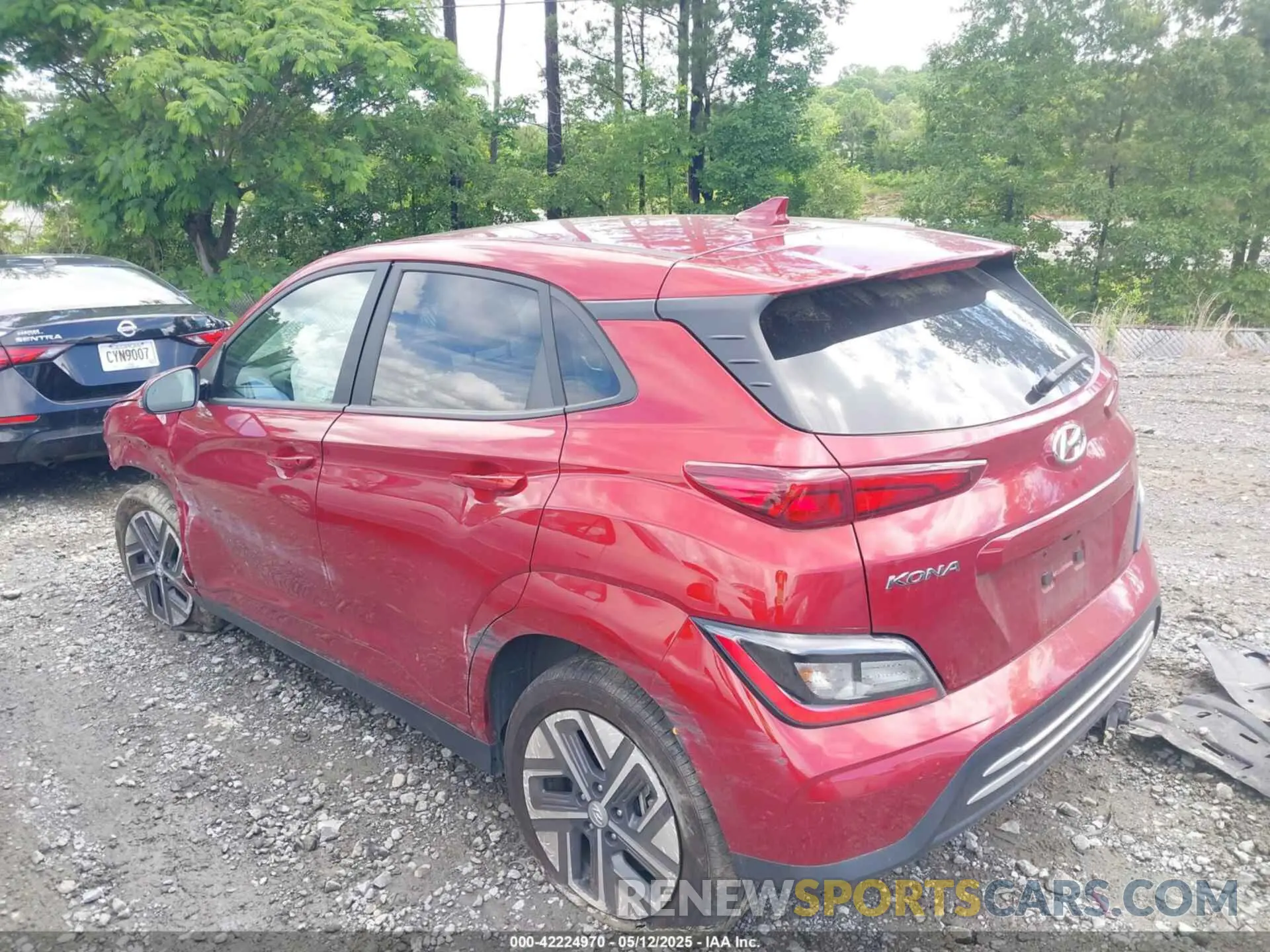 14 Photograph of a damaged car KM8K33AGXPU191535 HYUNDAI KONA ELECTRIC 2023
