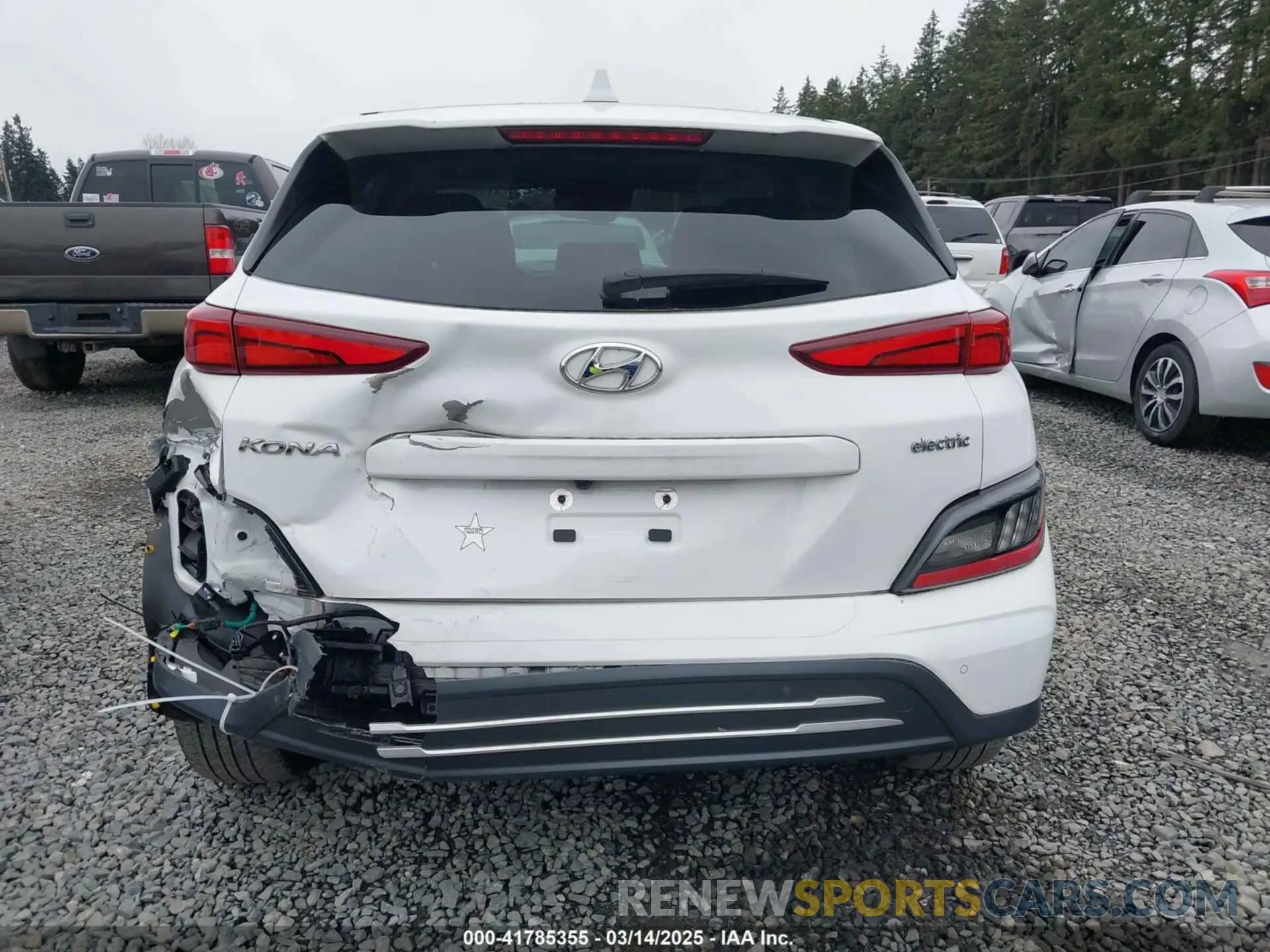 16 Photograph of a damaged car KM8K53AG0PU160451 HYUNDAI KONA ELECTRIC 2023