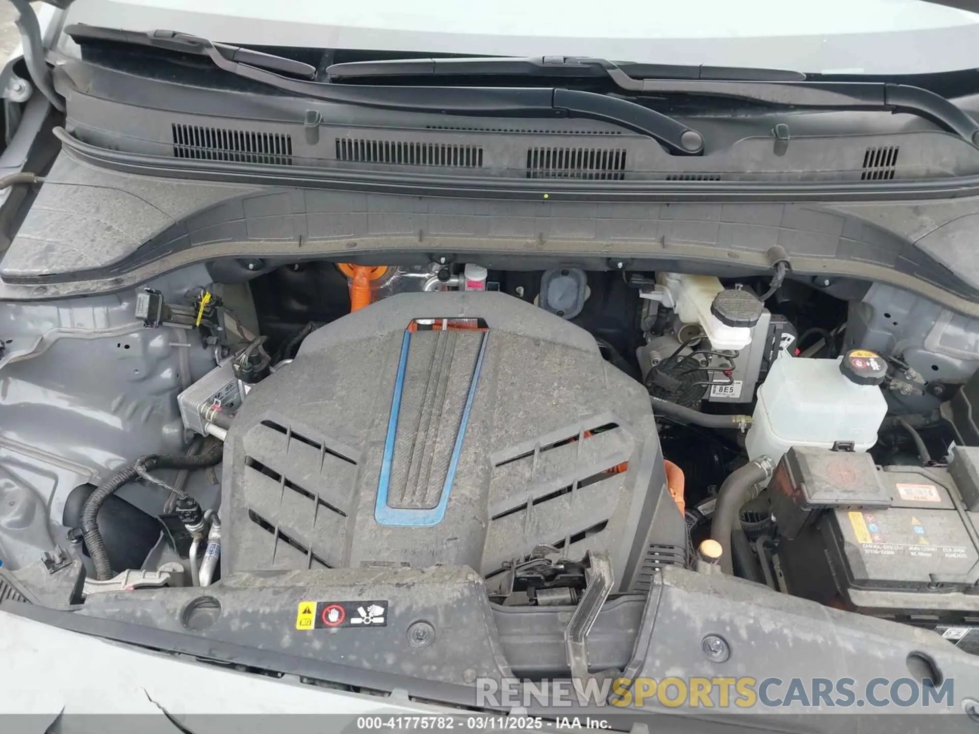 10 Photograph of a damaged car KM8K53AG4PU161344 HYUNDAI KONA ELECTRIC 2023