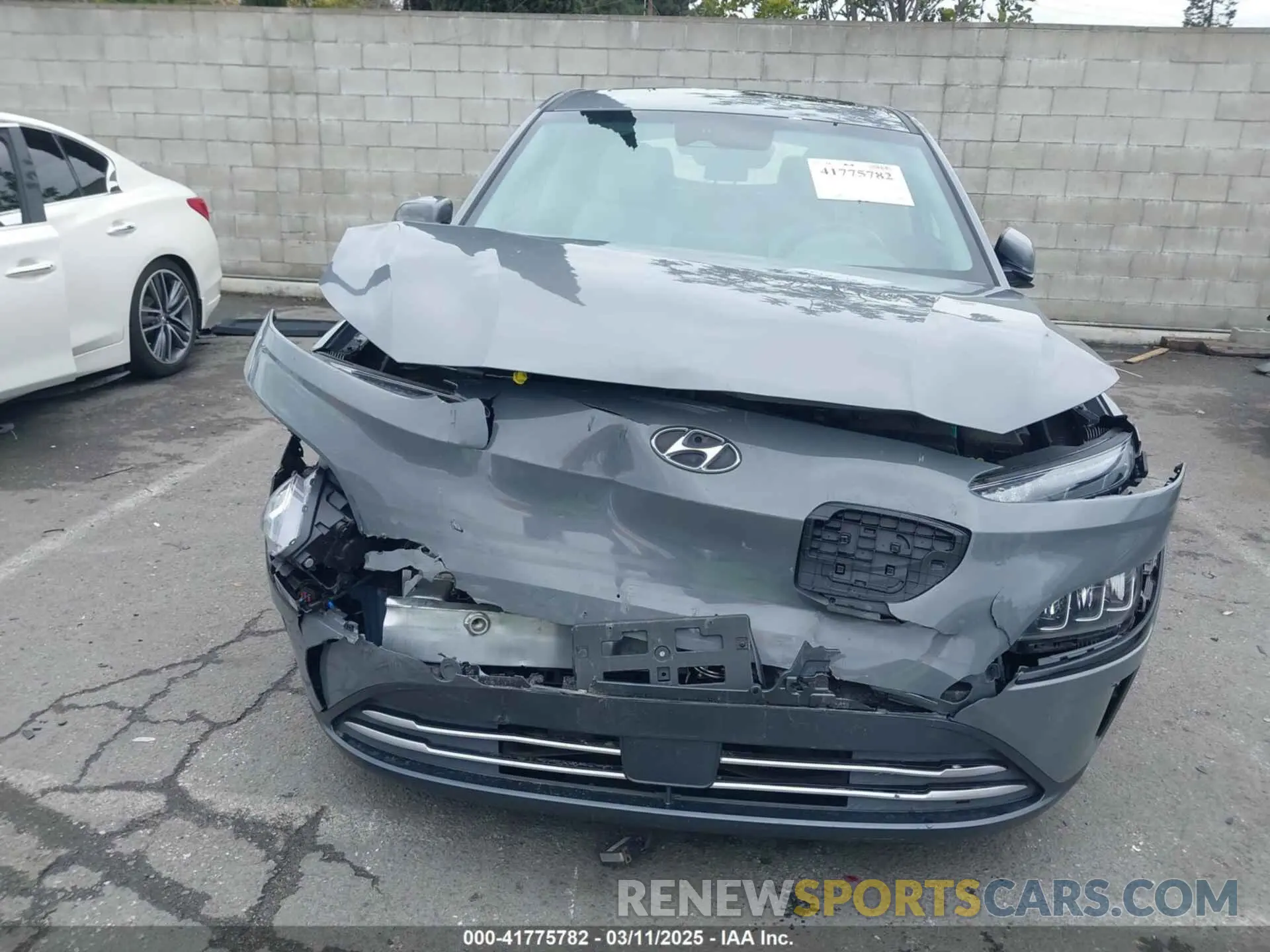 12 Photograph of a damaged car KM8K53AG4PU161344 HYUNDAI KONA ELECTRIC 2023