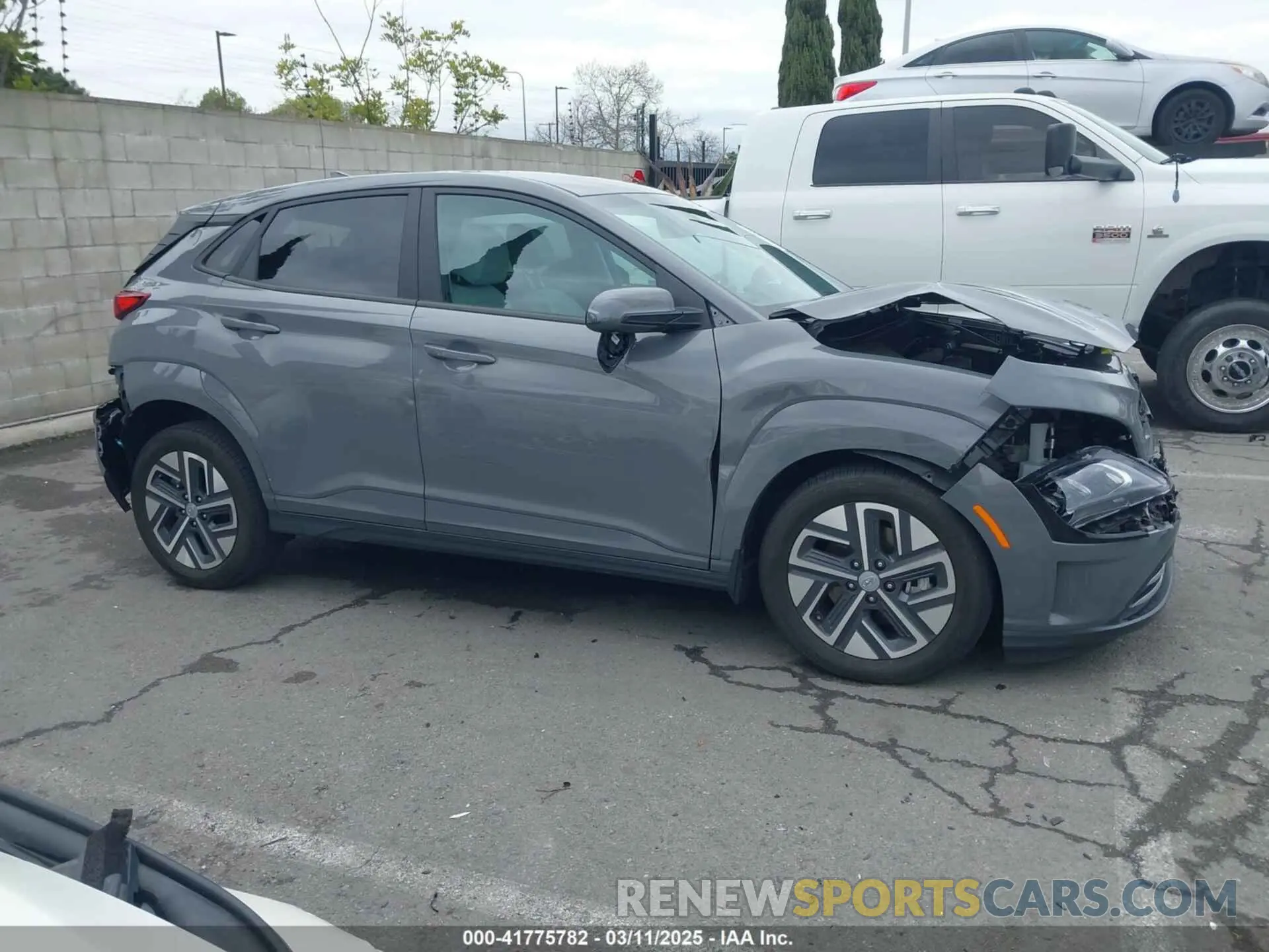 13 Photograph of a damaged car KM8K53AG4PU161344 HYUNDAI KONA ELECTRIC 2023