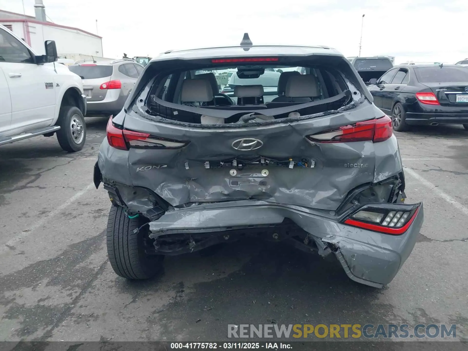 16 Photograph of a damaged car KM8K53AG4PU161344 HYUNDAI KONA ELECTRIC 2023