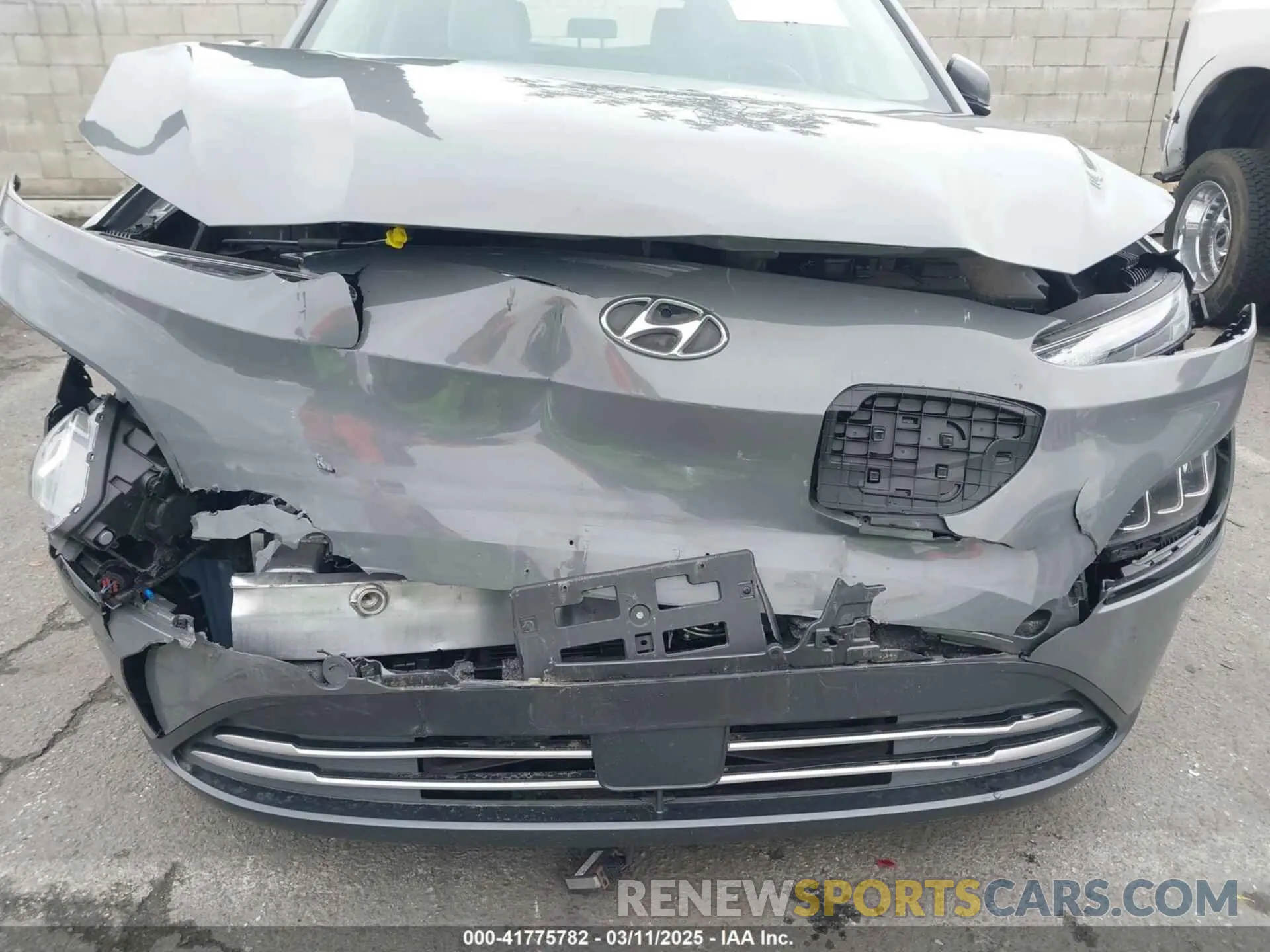 19 Photograph of a damaged car KM8K53AG4PU161344 HYUNDAI KONA ELECTRIC 2023