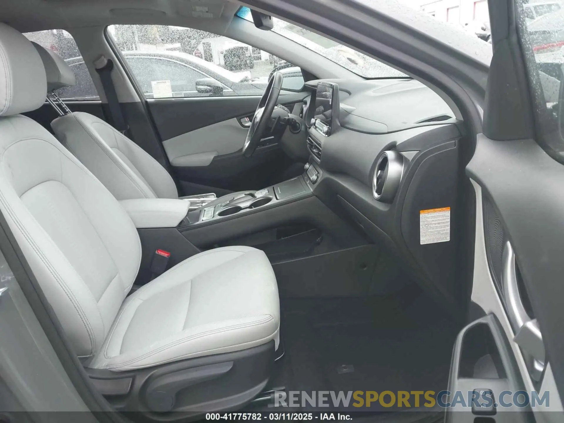 5 Photograph of a damaged car KM8K53AG4PU161344 HYUNDAI KONA ELECTRIC 2023