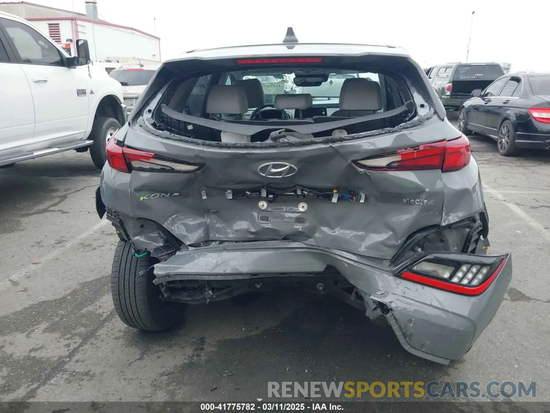 6 Photograph of a damaged car KM8K53AG4PU161344 HYUNDAI KONA ELECTRIC 2023