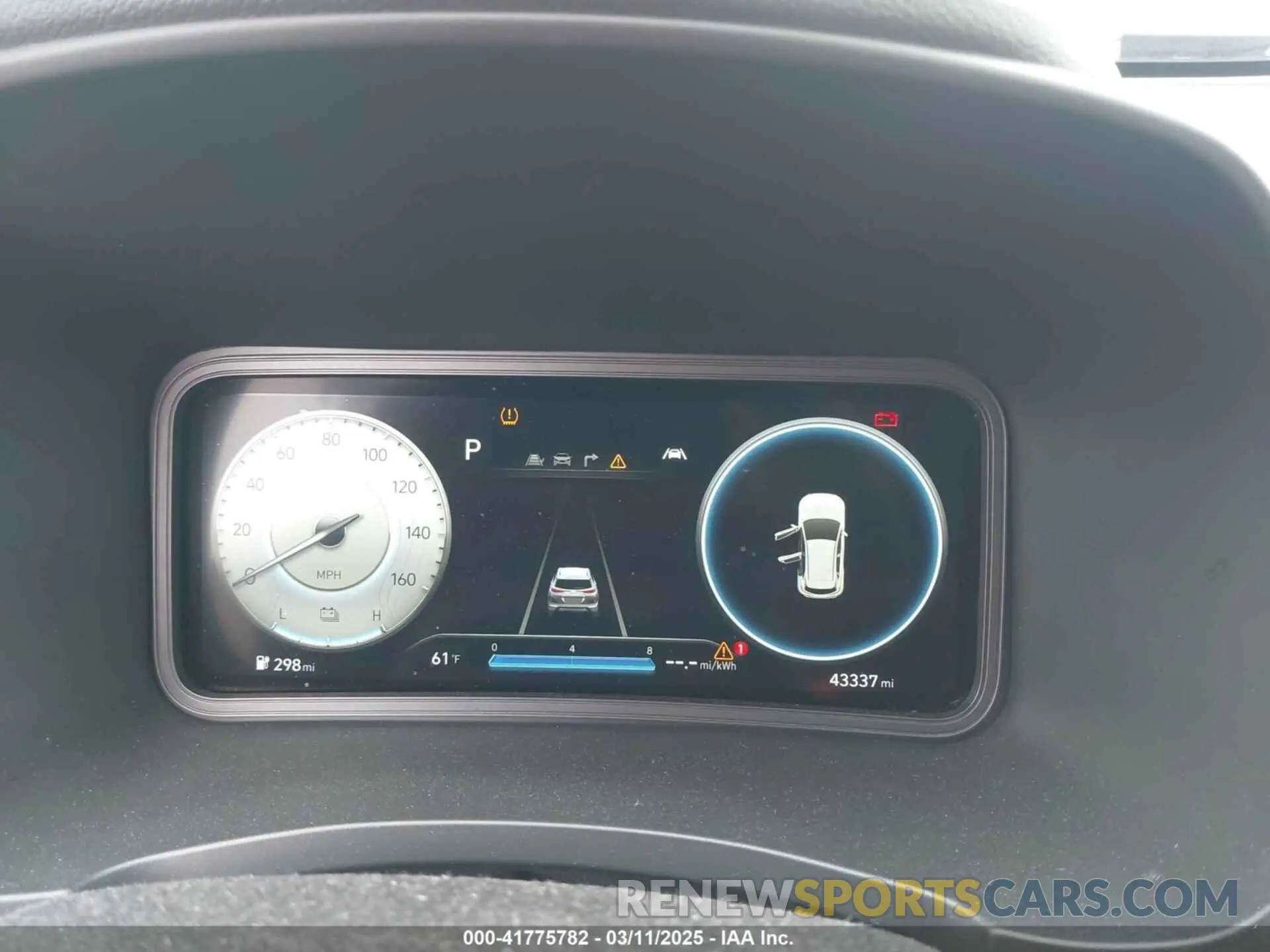 7 Photograph of a damaged car KM8K53AG4PU161344 HYUNDAI KONA ELECTRIC 2023