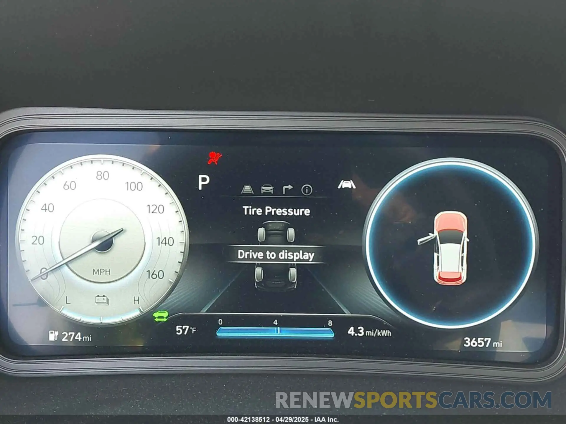 7 Photograph of a damaged car KM8K53AG6PU173981 HYUNDAI KONA ELECTRIC 2023