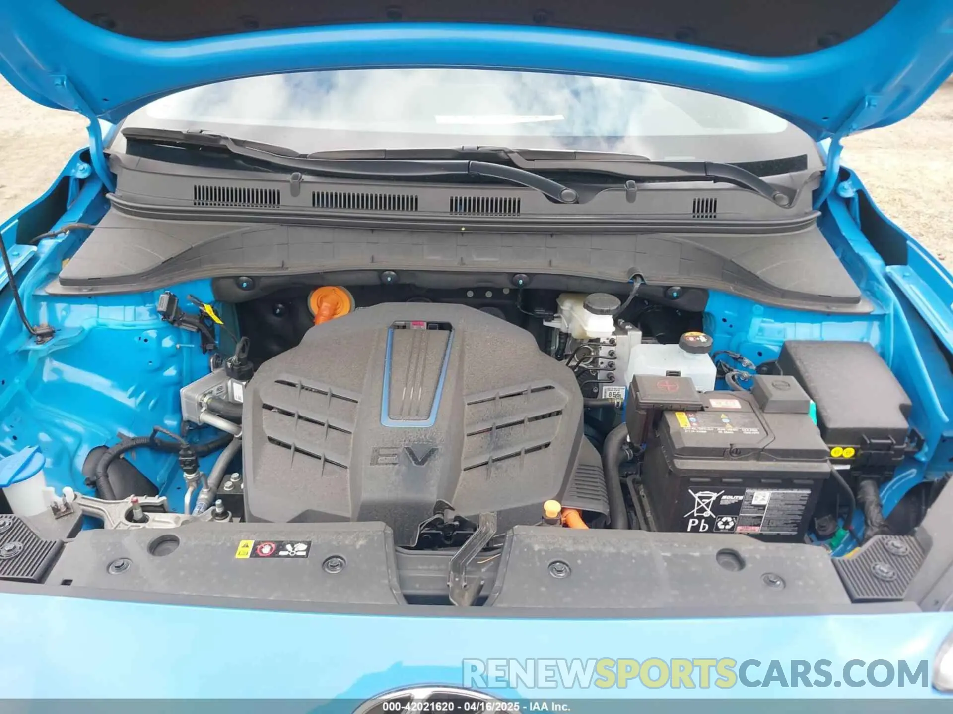 10 Photograph of a damaged car KM8K53AGXPU164278 HYUNDAI KONA ELECTRIC 2023
