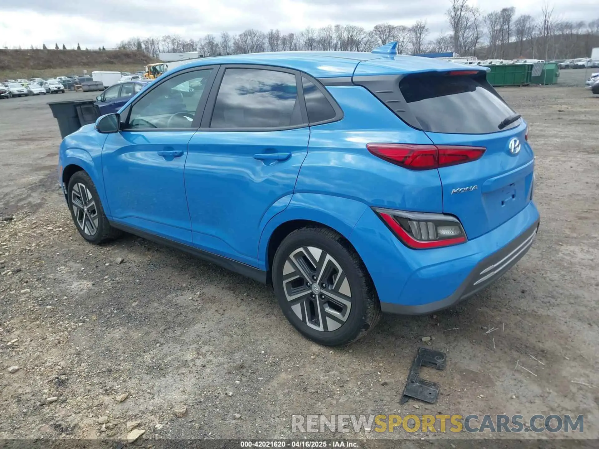 3 Photograph of a damaged car KM8K53AGXPU164278 HYUNDAI KONA ELECTRIC 2023