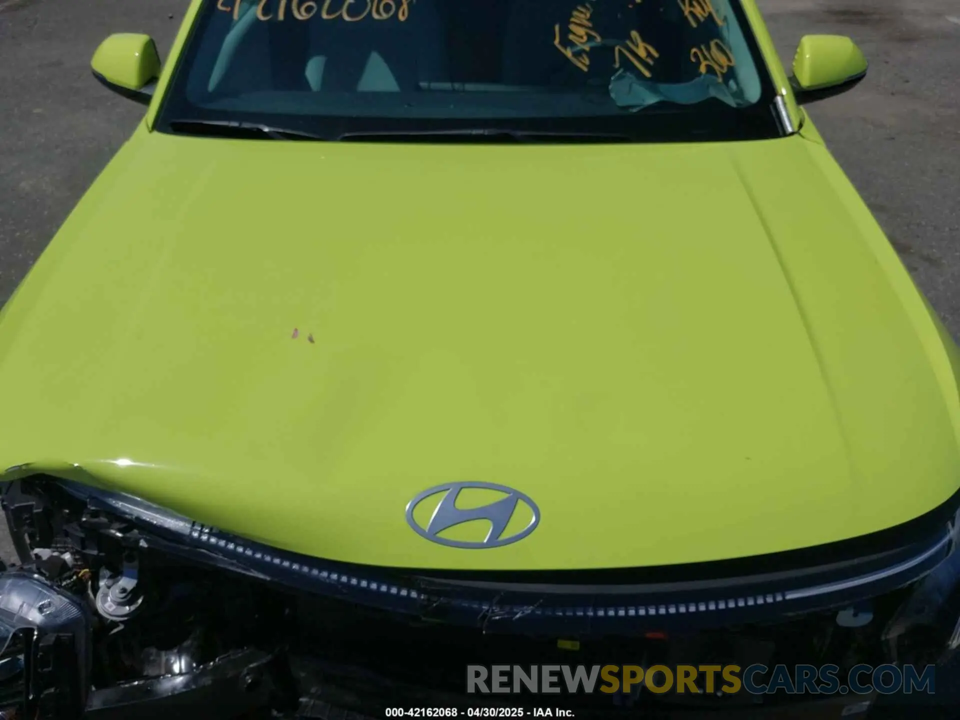 10 Photograph of a damaged car KM8HC3A62RU007368 HYUNDAI KONA ELECTRIC 2024
