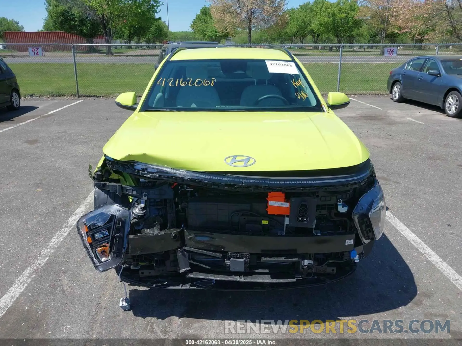 12 Photograph of a damaged car KM8HC3A62RU007368 HYUNDAI KONA ELECTRIC 2024