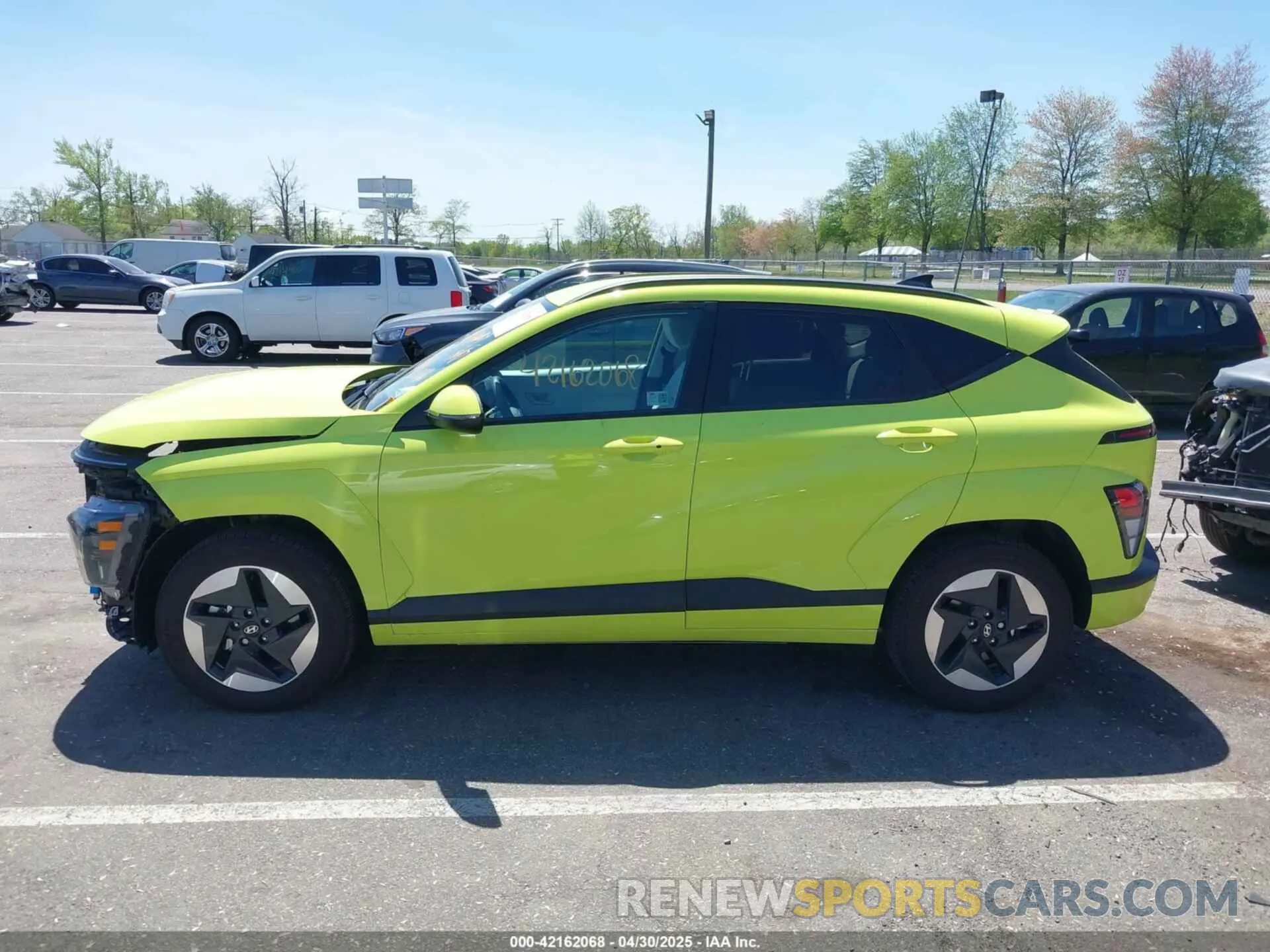 14 Photograph of a damaged car KM8HC3A62RU007368 HYUNDAI KONA ELECTRIC 2024