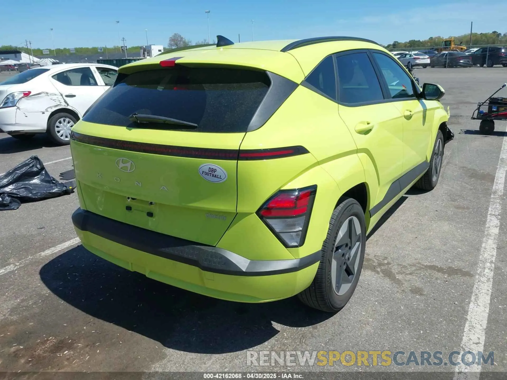 4 Photograph of a damaged car KM8HC3A62RU007368 HYUNDAI KONA ELECTRIC 2024