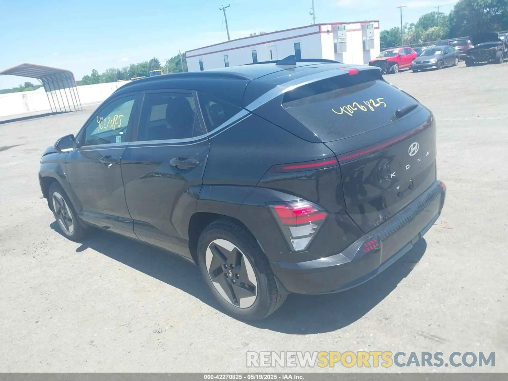 3 Photograph of a damaged car KM8HE3A68RU010317 HYUNDAI KONA ELECTRIC 2024