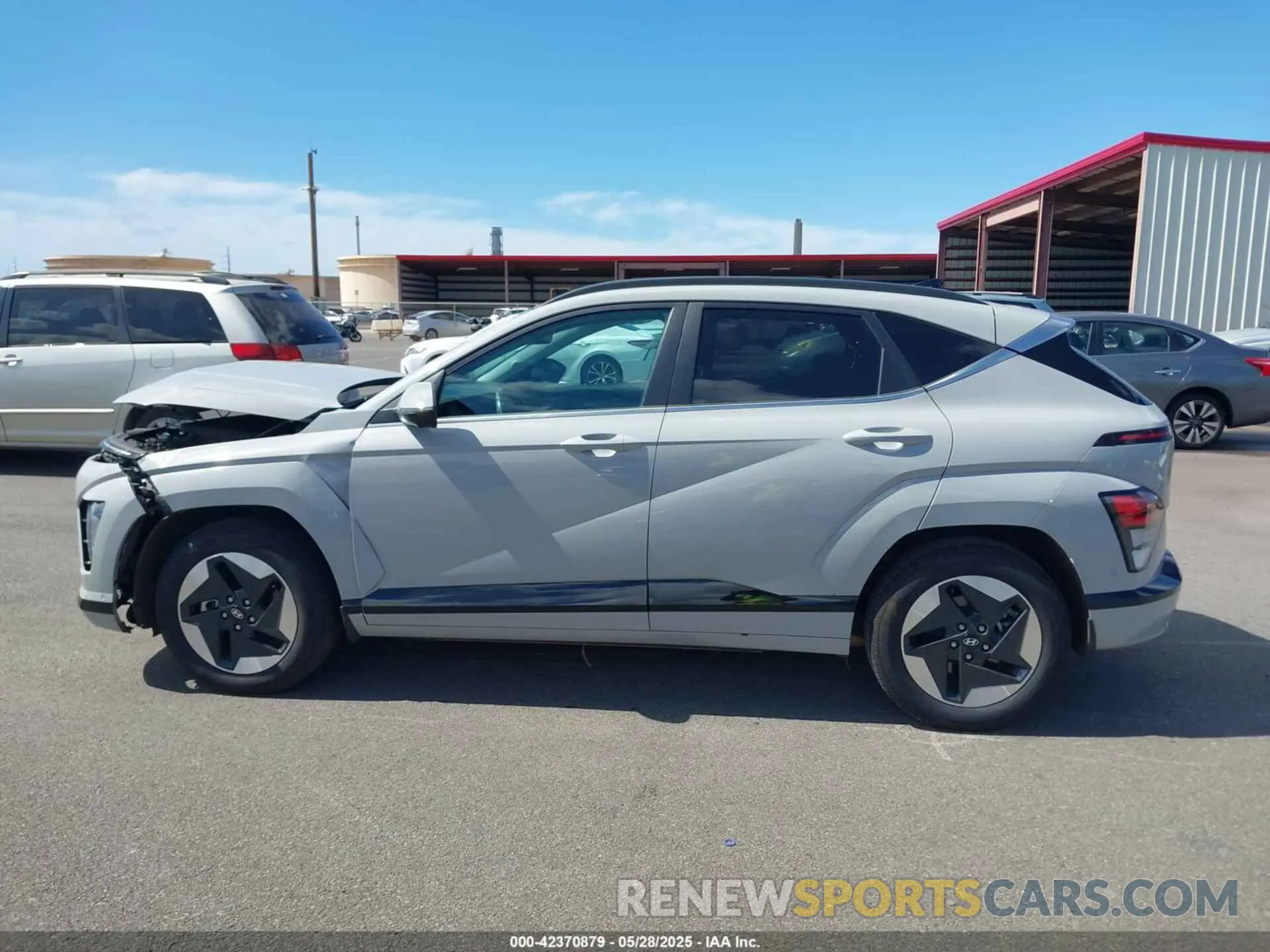 14 Photograph of a damaged car KM8HE3A69RU005482 HYUNDAI KONA ELECTRIC 2024