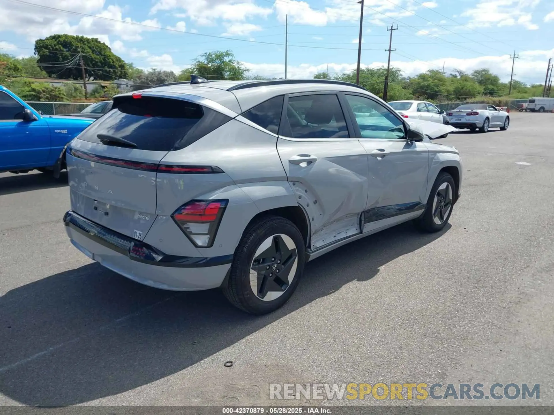 4 Photograph of a damaged car KM8HE3A69RU005482 HYUNDAI KONA ELECTRIC 2024