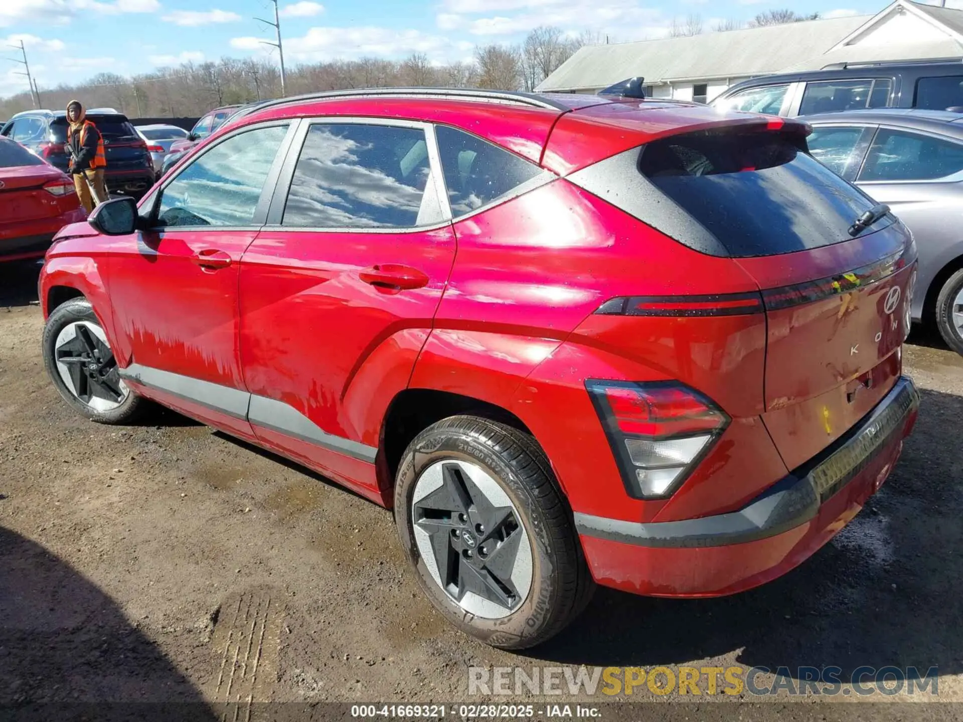 3 Photograph of a damaged car KM8HC3A63SU018238 HYUNDAI KONA ELECTRIC 2025