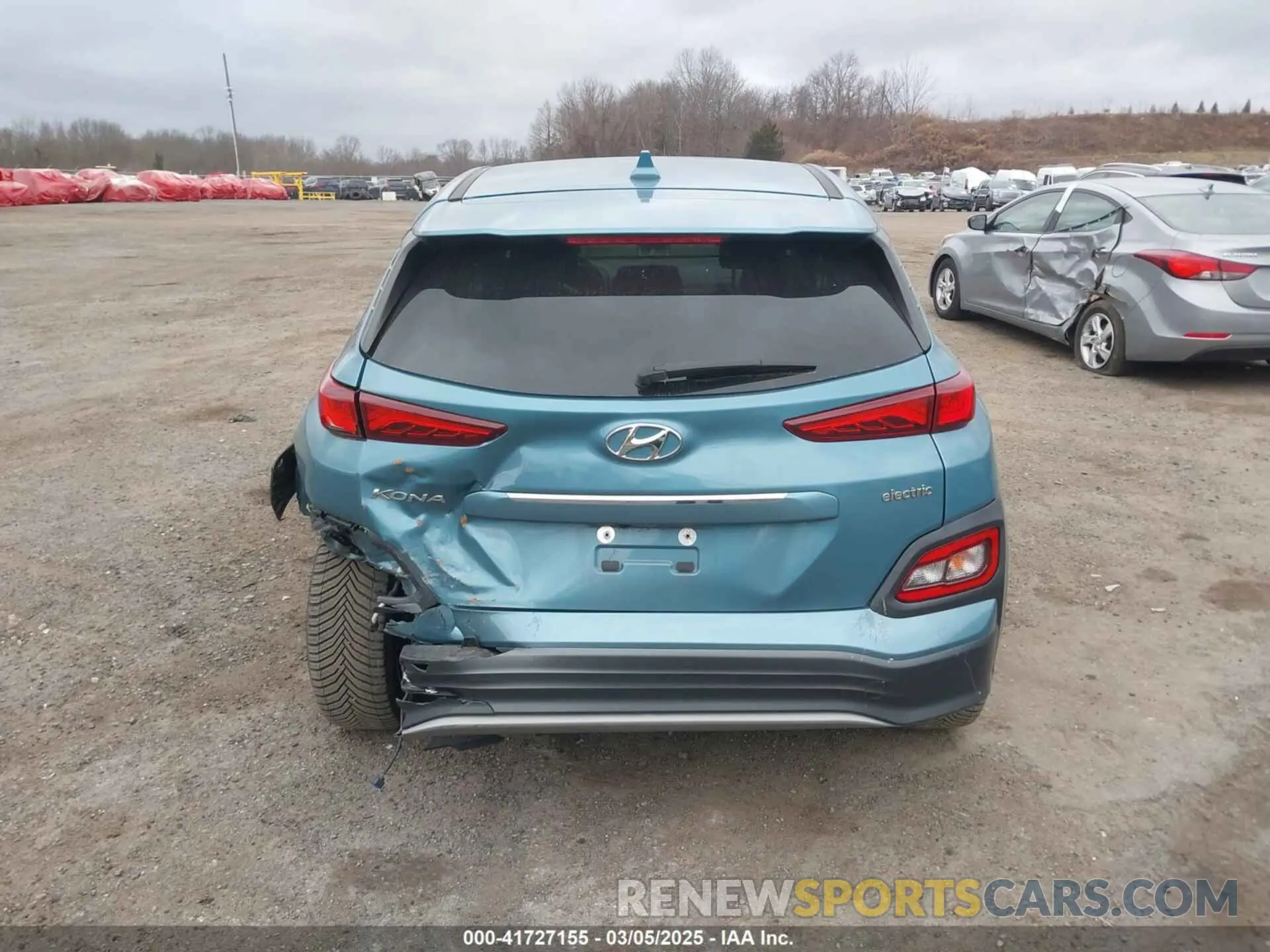 16 Photograph of a damaged car KM8K33AG5KU043477 HYUNDAI KONA EV 2019