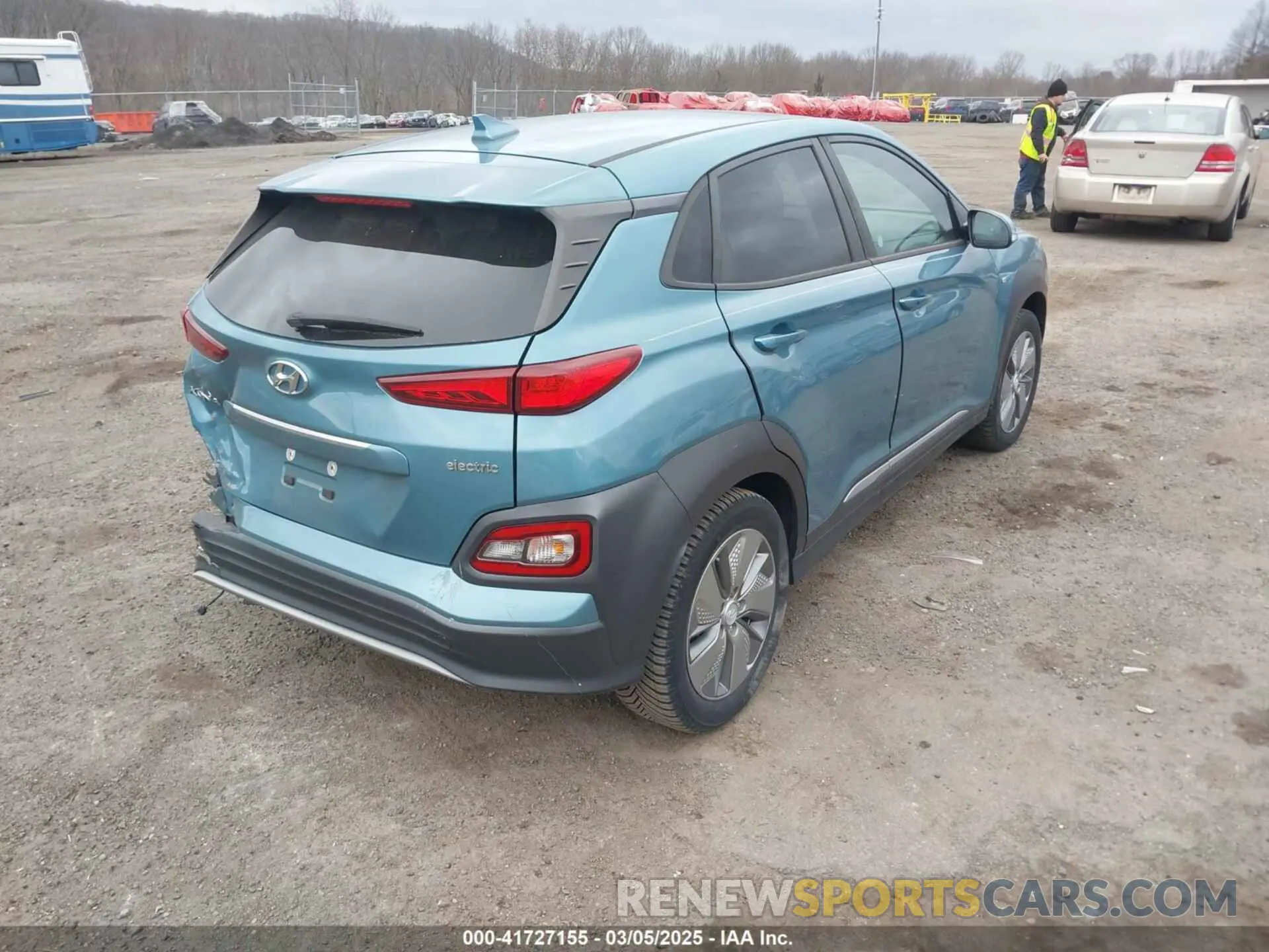 4 Photograph of a damaged car KM8K33AG5KU043477 HYUNDAI KONA EV 2019