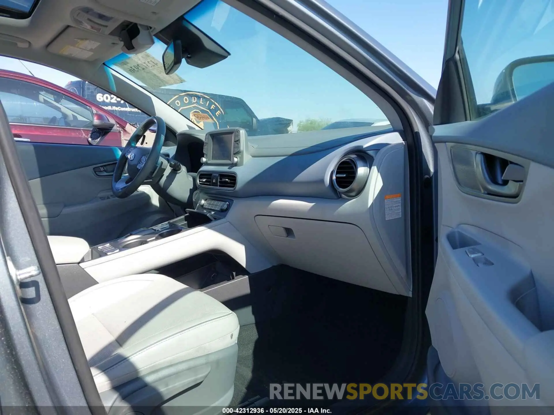 5 Photograph of a damaged car KM8K33AG9KU045944 HYUNDAI KONA EV 2019