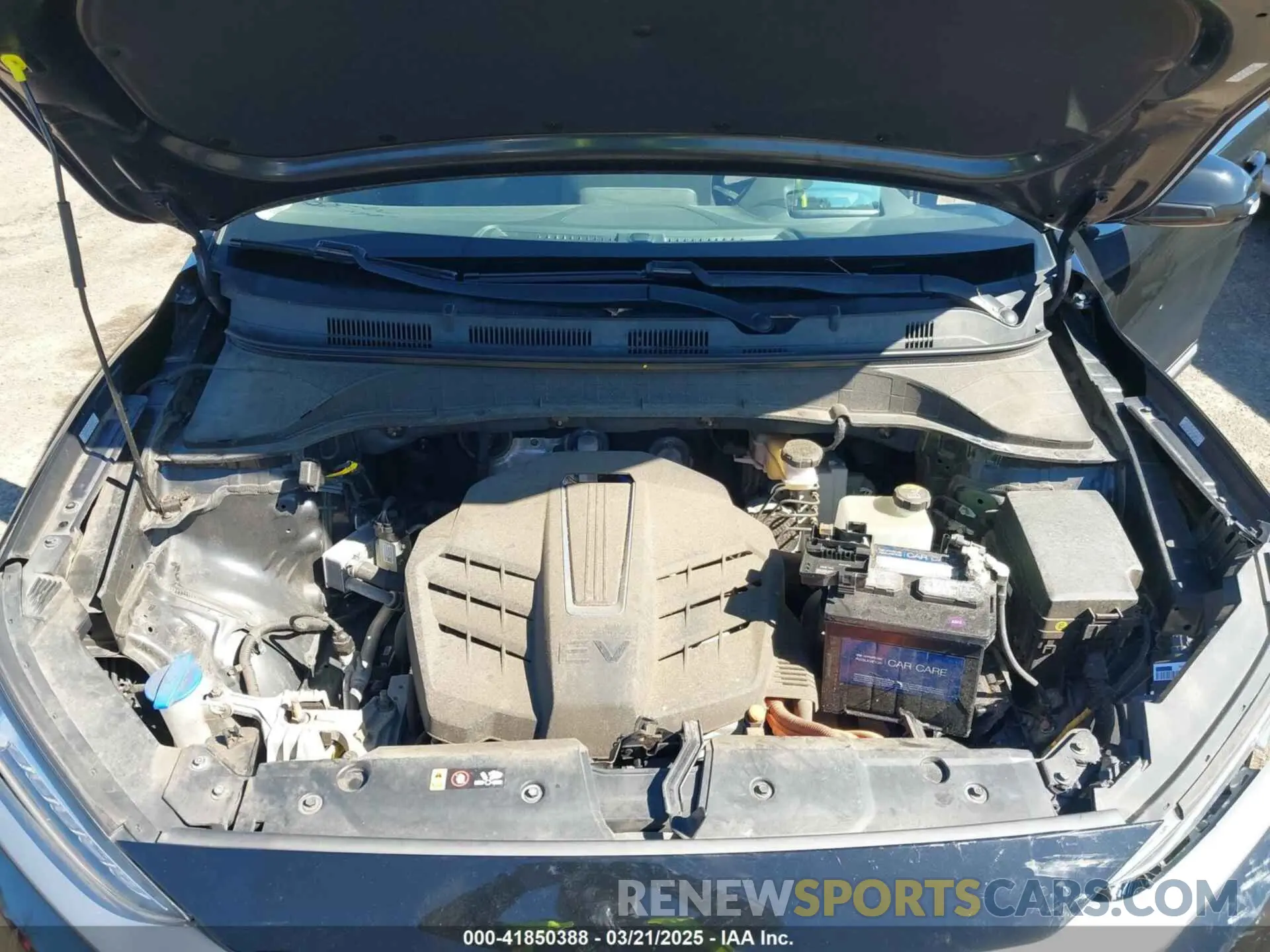 10 Photograph of a damaged car KM8K53AG1KU023737 HYUNDAI KONA EV 2019