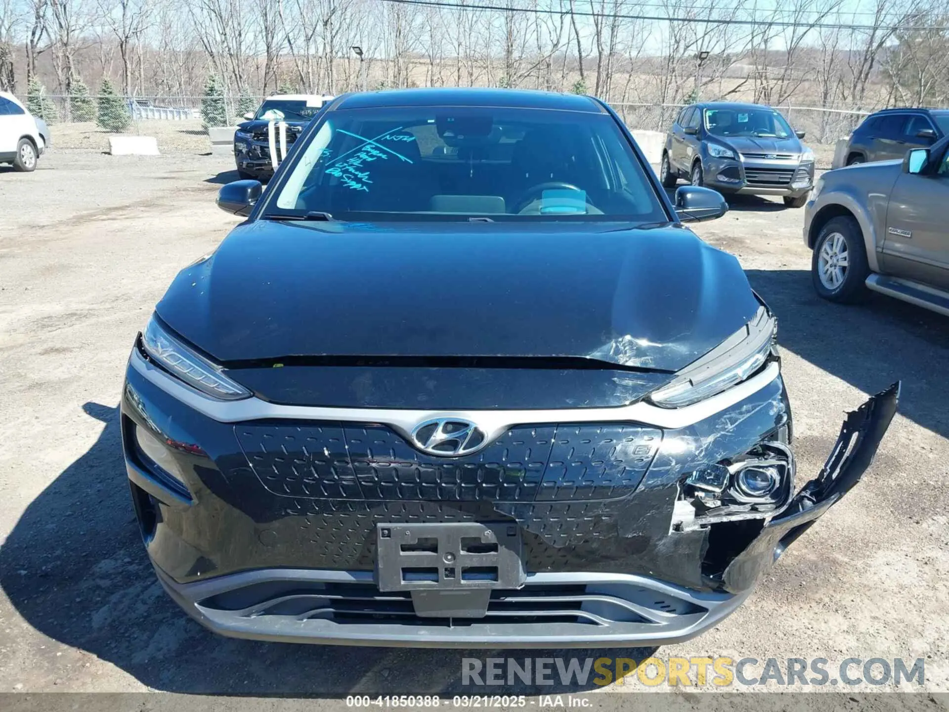 12 Photograph of a damaged car KM8K53AG1KU023737 HYUNDAI KONA EV 2019