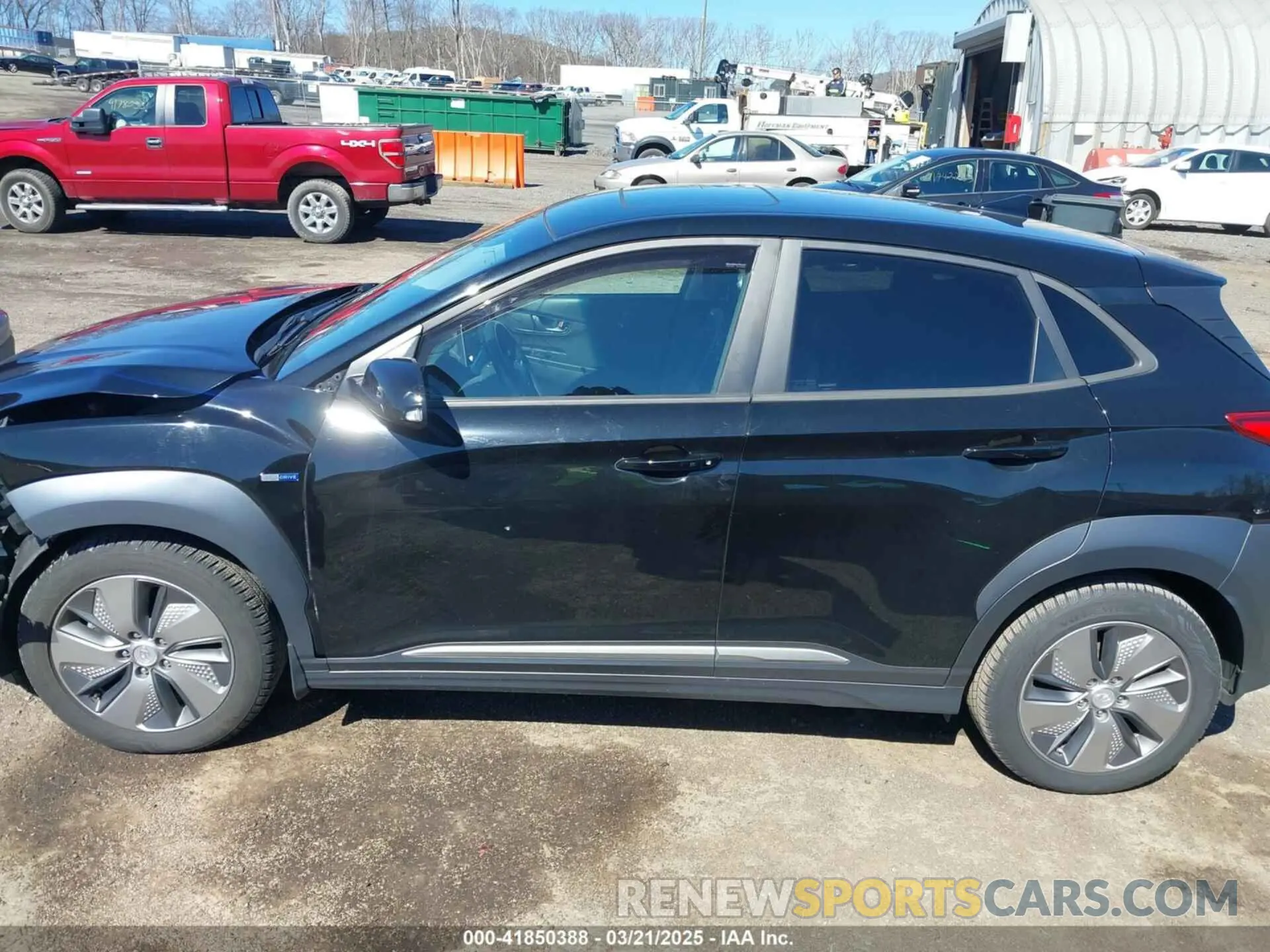 14 Photograph of a damaged car KM8K53AG1KU023737 HYUNDAI KONA EV 2019