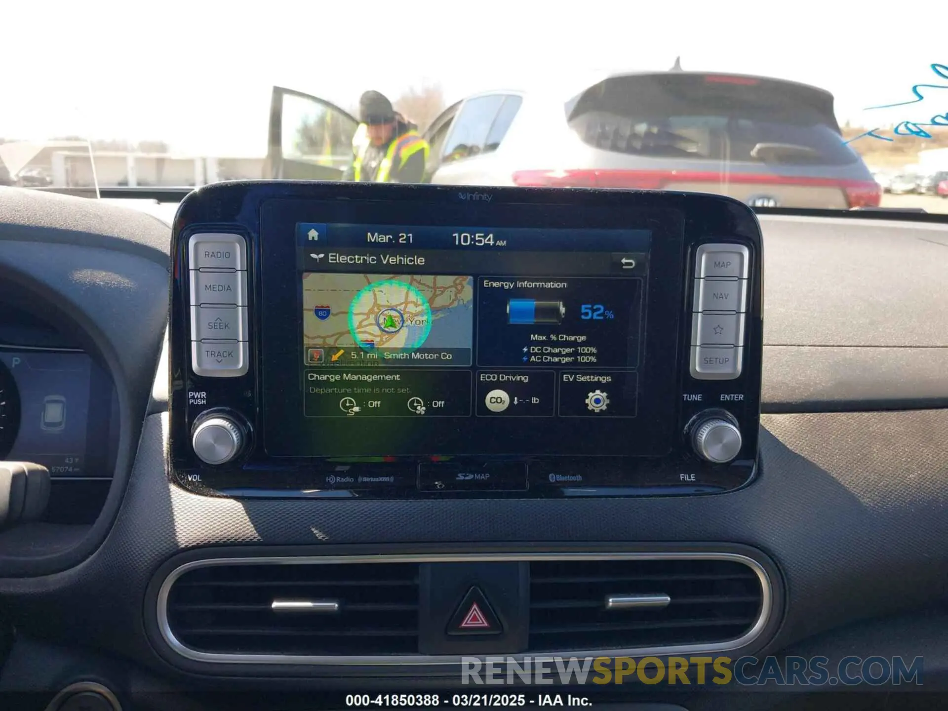 18 Photograph of a damaged car KM8K53AG1KU023737 HYUNDAI KONA EV 2019