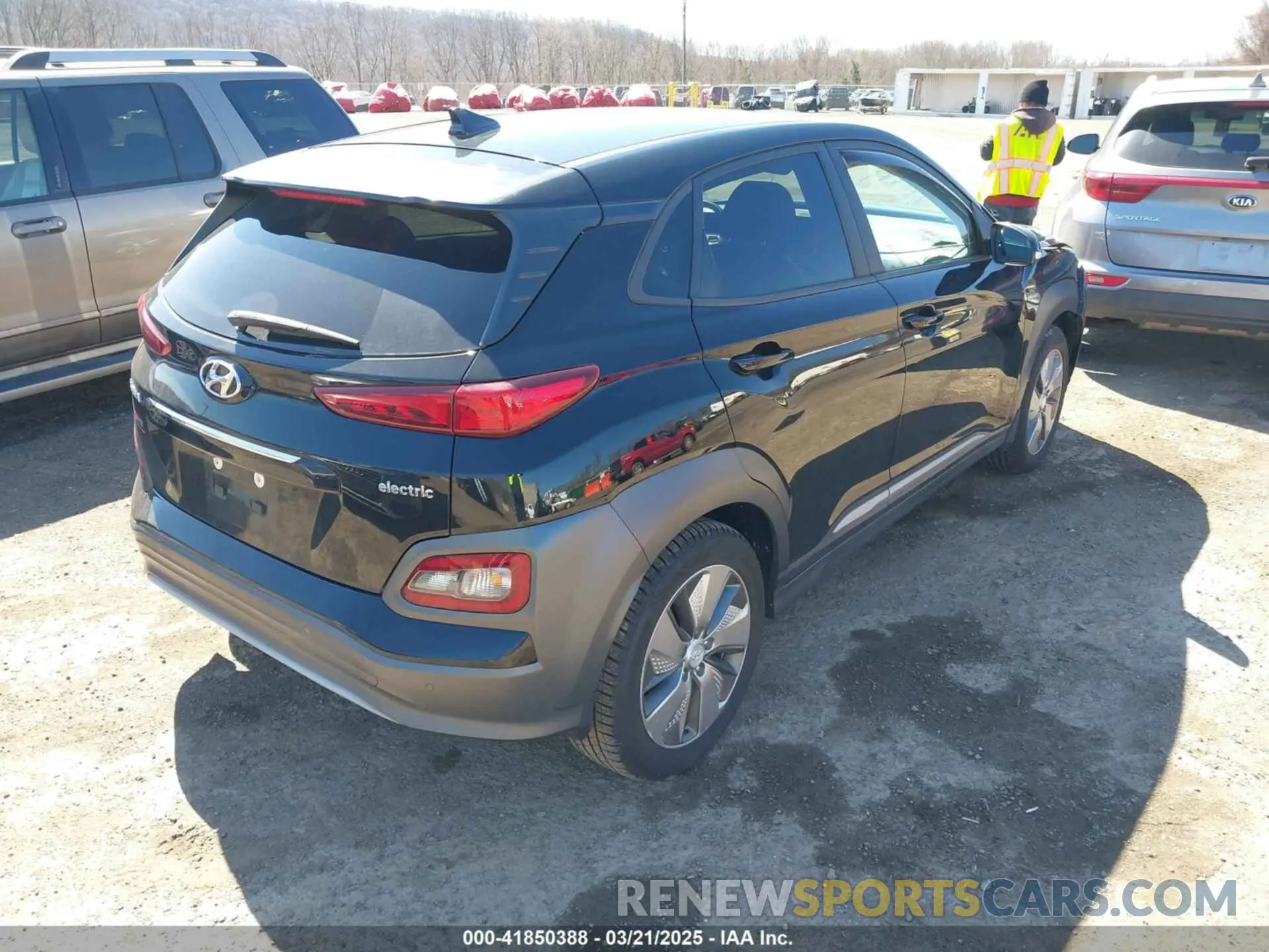 4 Photograph of a damaged car KM8K53AG1KU023737 HYUNDAI KONA EV 2019