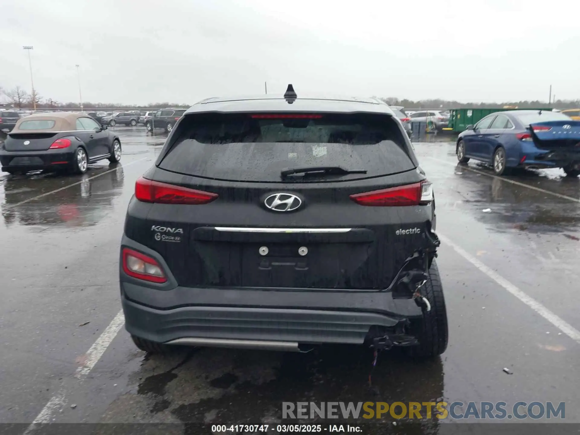 15 Photograph of a damaged car KM8K53AG4KU050303 HYUNDAI KONA EV 2019
