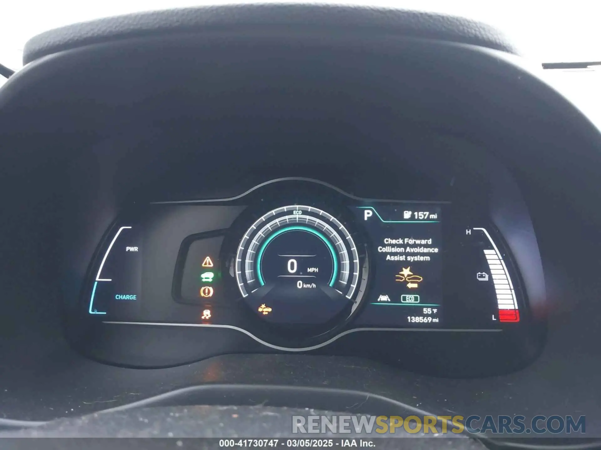 7 Photograph of a damaged car KM8K53AG4KU050303 HYUNDAI KONA EV 2019